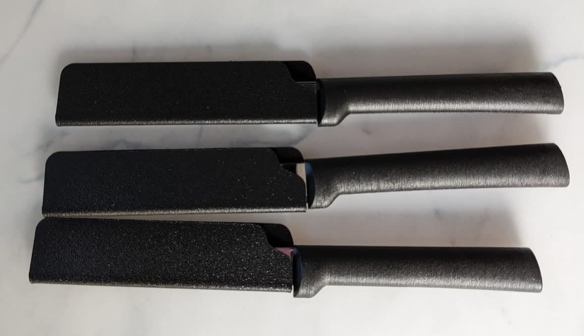 XYJ 3 Pcs ABS Universal Knife Case Cover Sheath Sleeves Edge Guards Set for 8 inch Chef Knife(Knives Not Included) customer photo 1