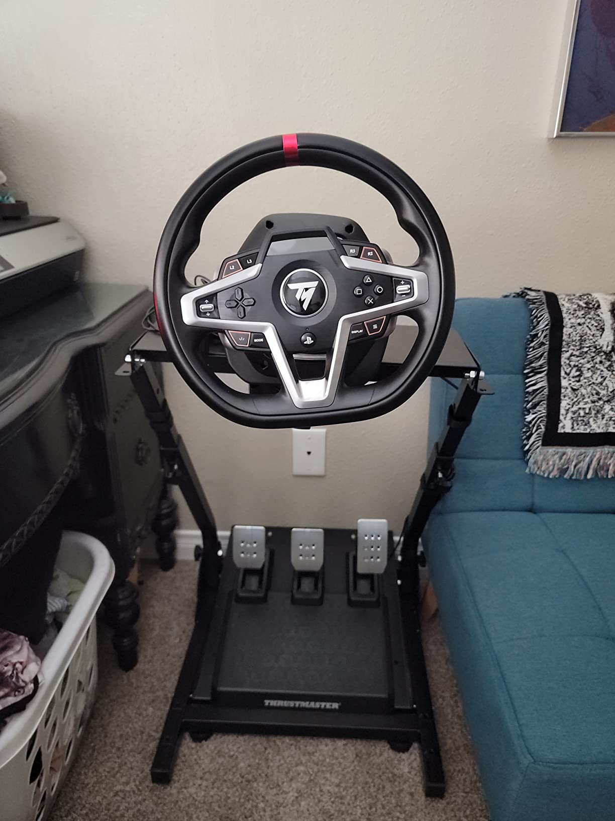 Thrustmaster T248P Force Feedback Racing Wheel (compatible w/ PS5, PS5 Pro, PS4 & PC) customer photo 1