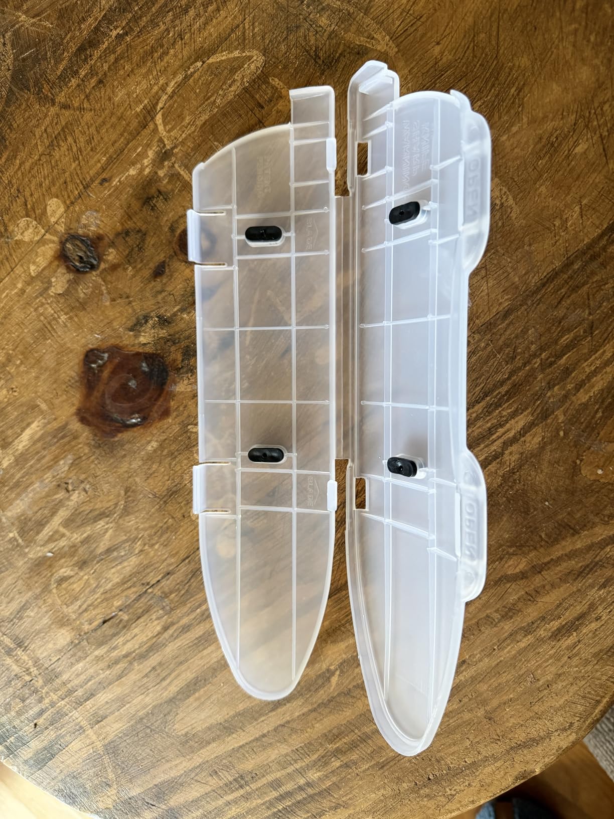 Blade Guard™ Locking Kitchen Knife Blade Protector (Clear, 8in) customer photo 1