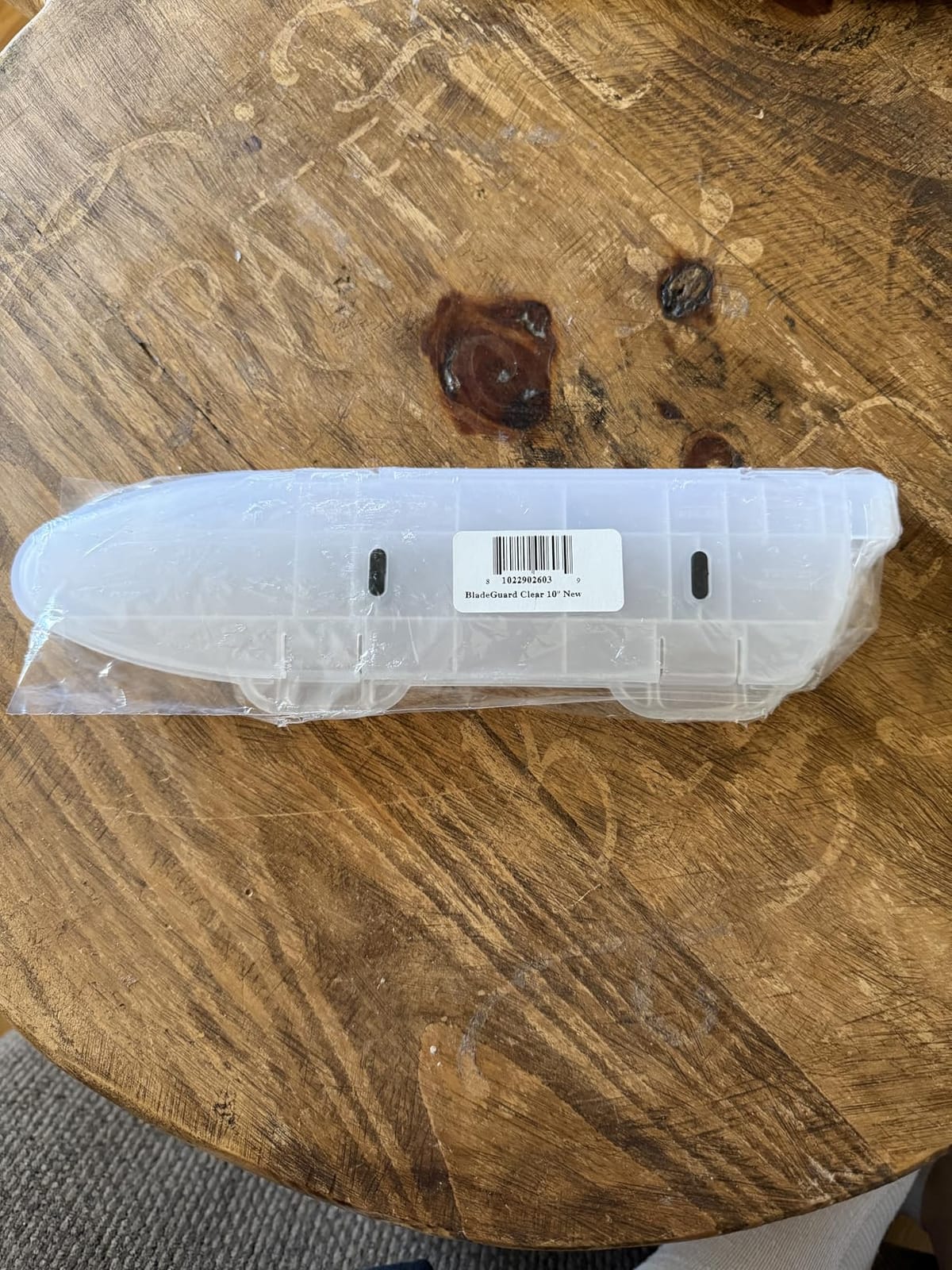 Blade Guard™ Locking Kitchen Knife Blade Protector (Clear, 8in) customer photo 2