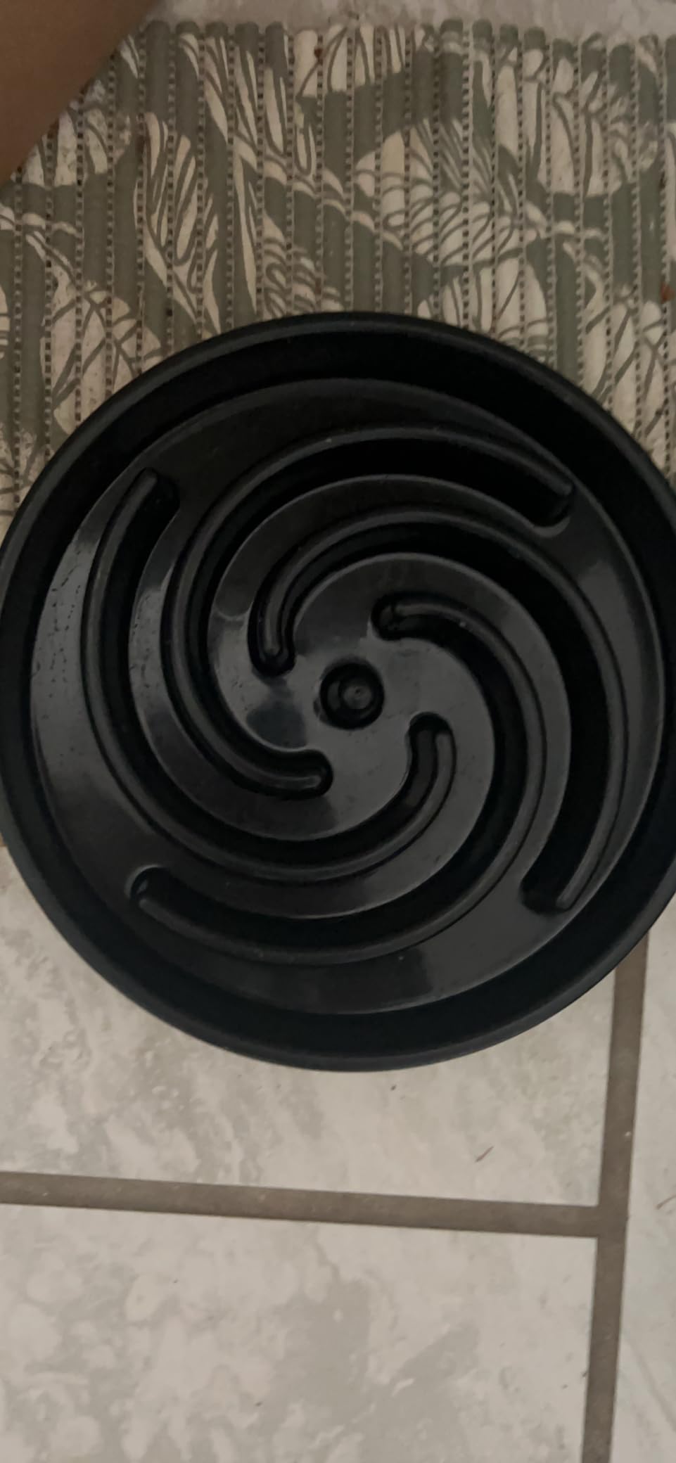 Slow Feeder Dog Bowls for Large Medium Dog Non Slip Maze Puzzle Bowl Pet Slower Food Feeding Dishes Interactive Bloat Stop Preventing Choking Healthy Dog Bowl, Black customer photo 1