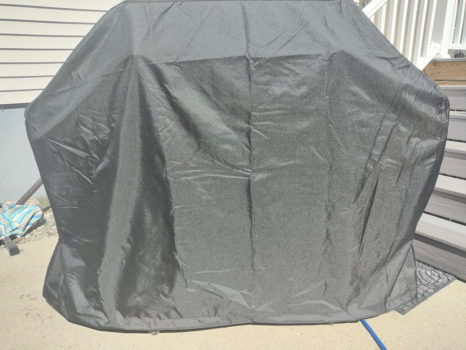 Porch Shield Waterproof Outdoor BBQ Grill Cover 56 inch, Black customer photo 2