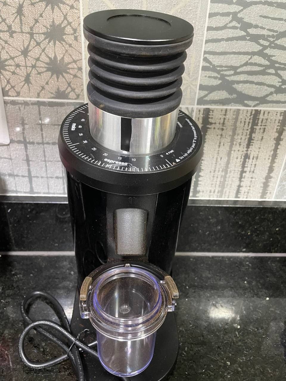 MiiCoffee DF64 II Single Dosing Coffee Grinder (Black) customer photo 2