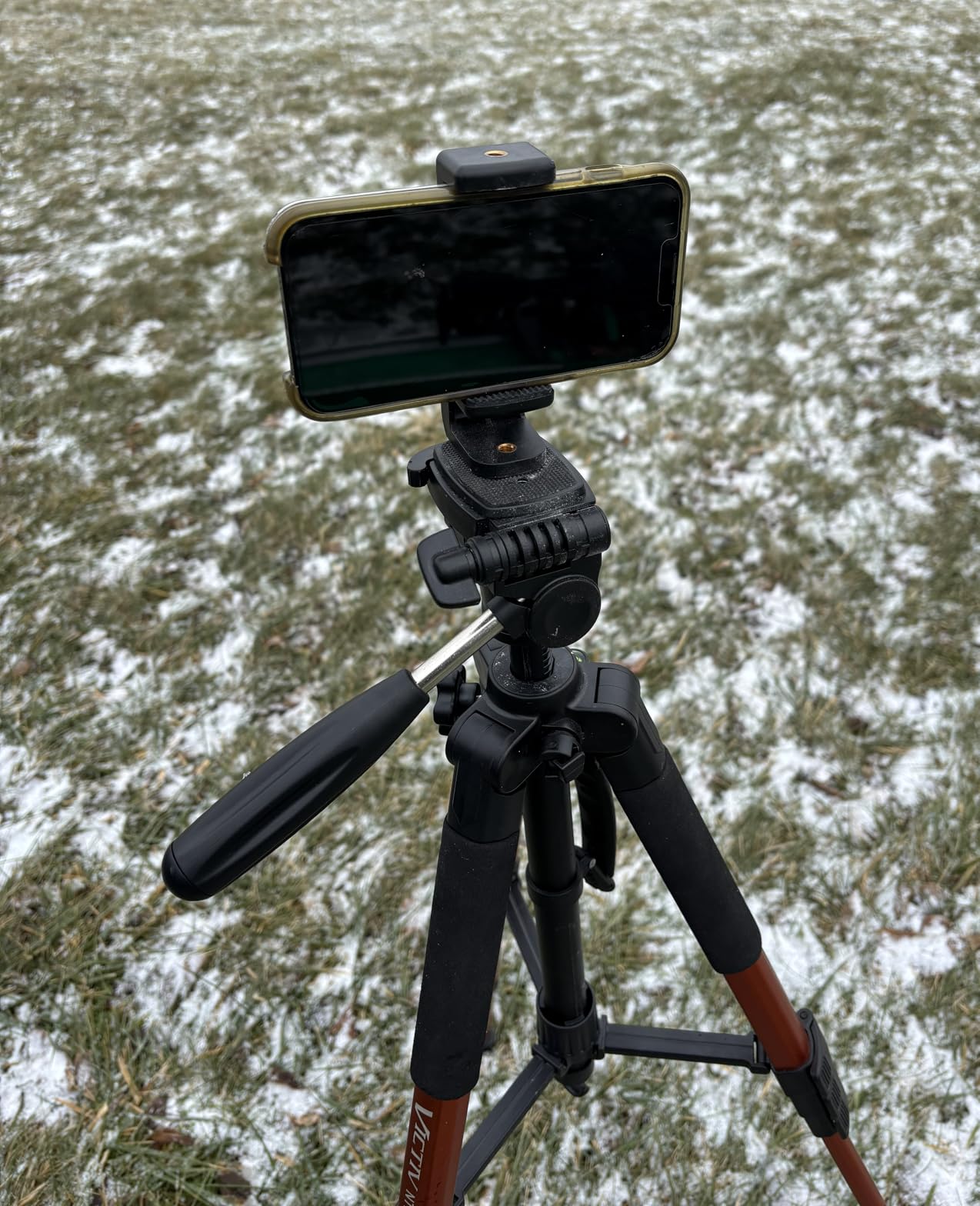 Victiv Tripod, 74” Camera Tripod for Cell Phone with Phone Holder, Orange customer photo 1