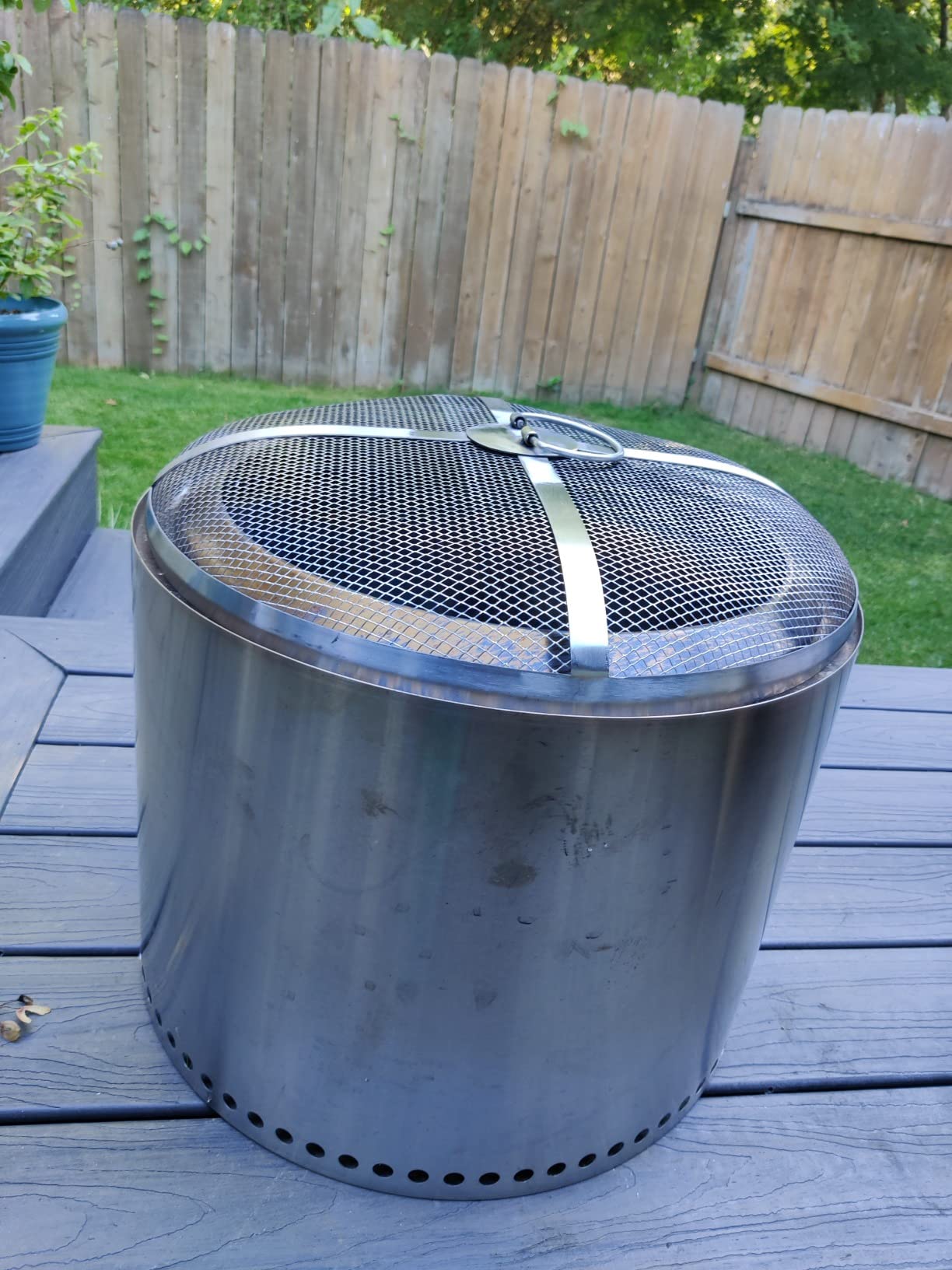 Dragonfire 18.5 Inch Universal Stainless Steel Spark Screen, Durable Mesh Stainless Steel, Safely Contains Sparks and Embers customer photo 2