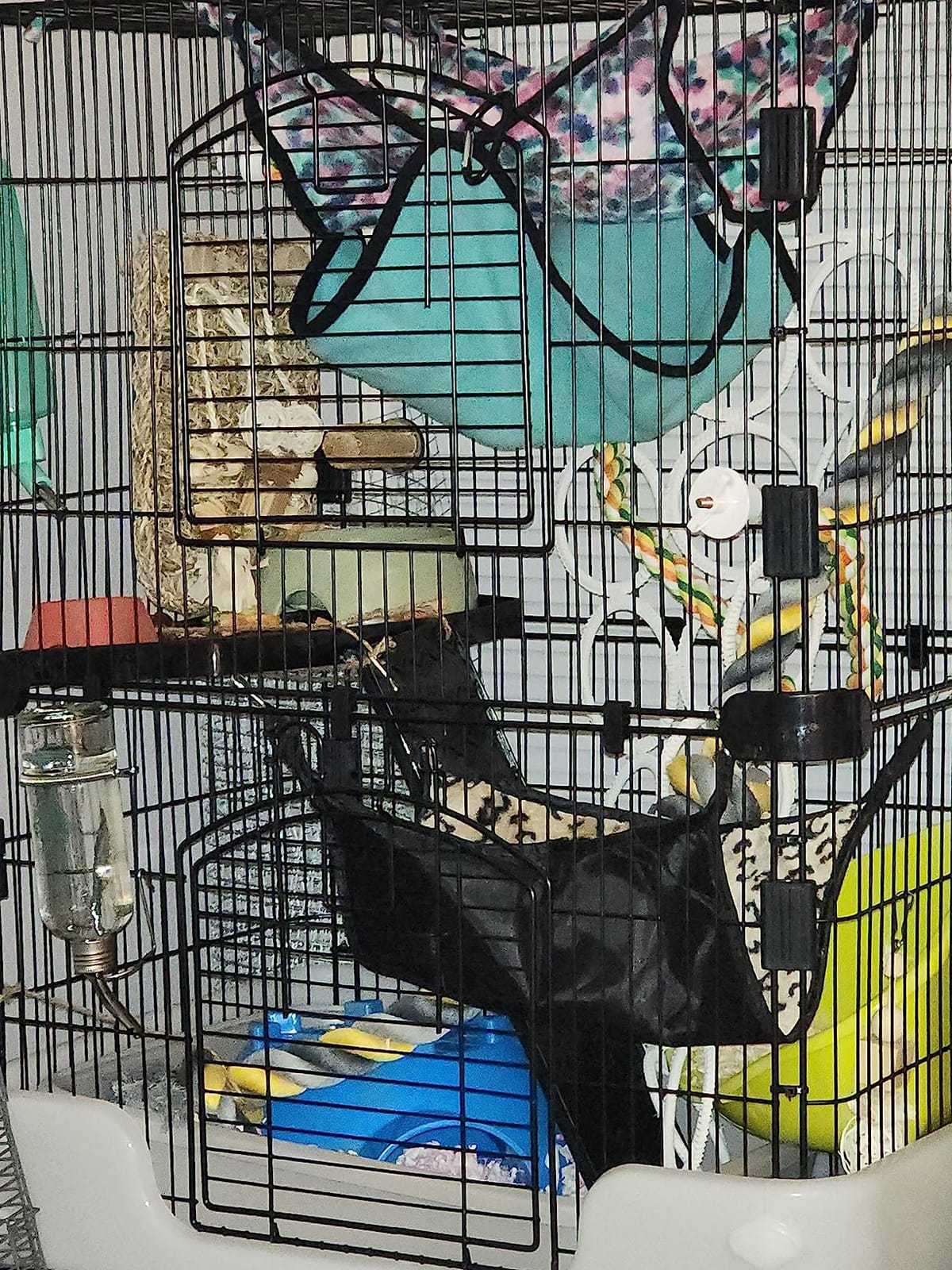 Homey Pet Rat Cage, Small Animal Cage for Ferret, Chinchilla, Guinea Pig customer photo 2