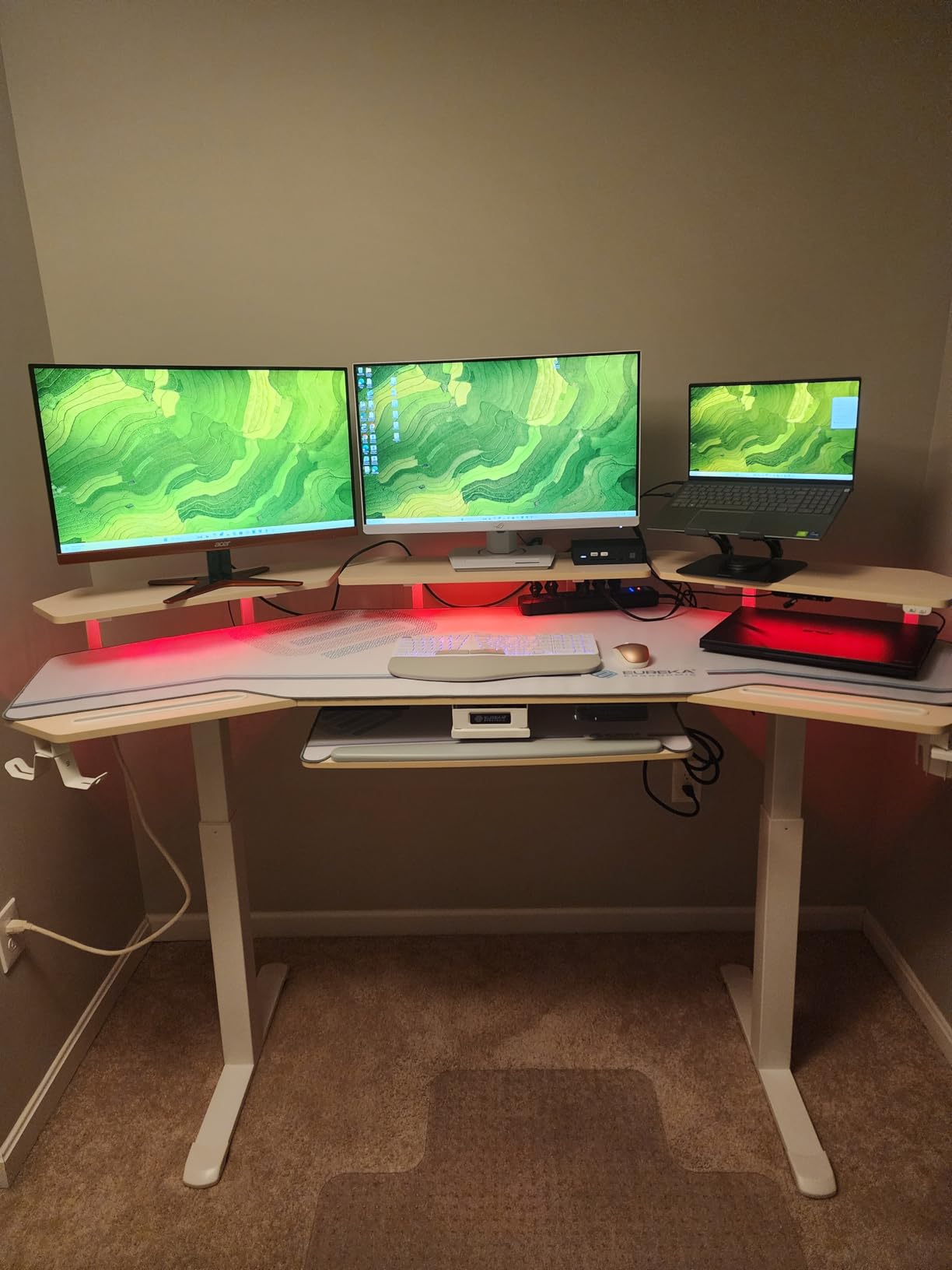 EUREKA ERGONOMIC Gaming Desk, 72