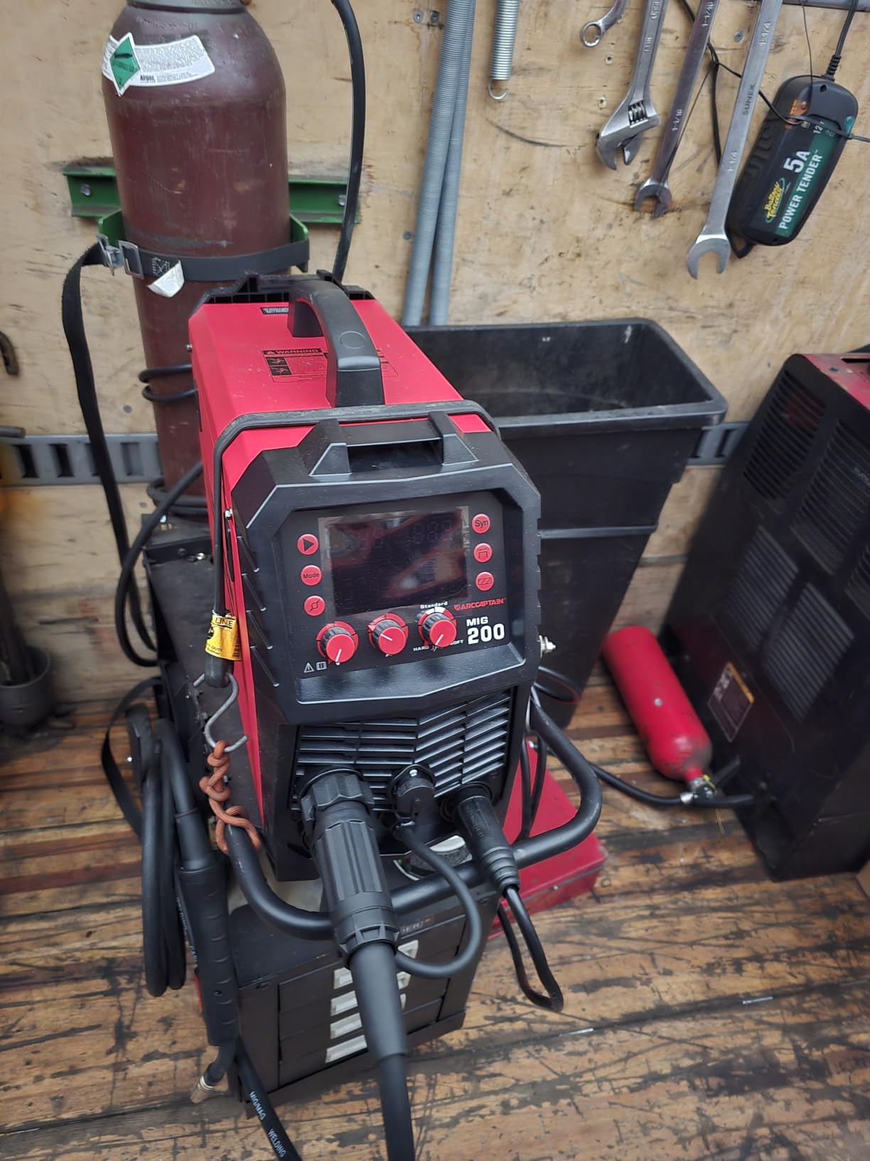ARCCAPTAIN 200A MIG Welder 110V 220V 6 in 1 Aluminum Welding Machine MIG200 customer photo 2