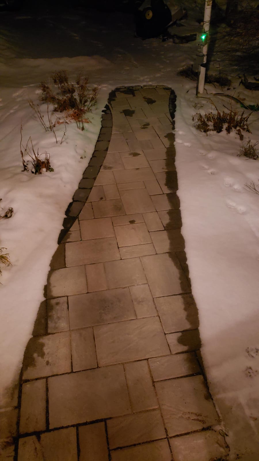 120 Sqft Embedded Heated Driveway System customer photo 2