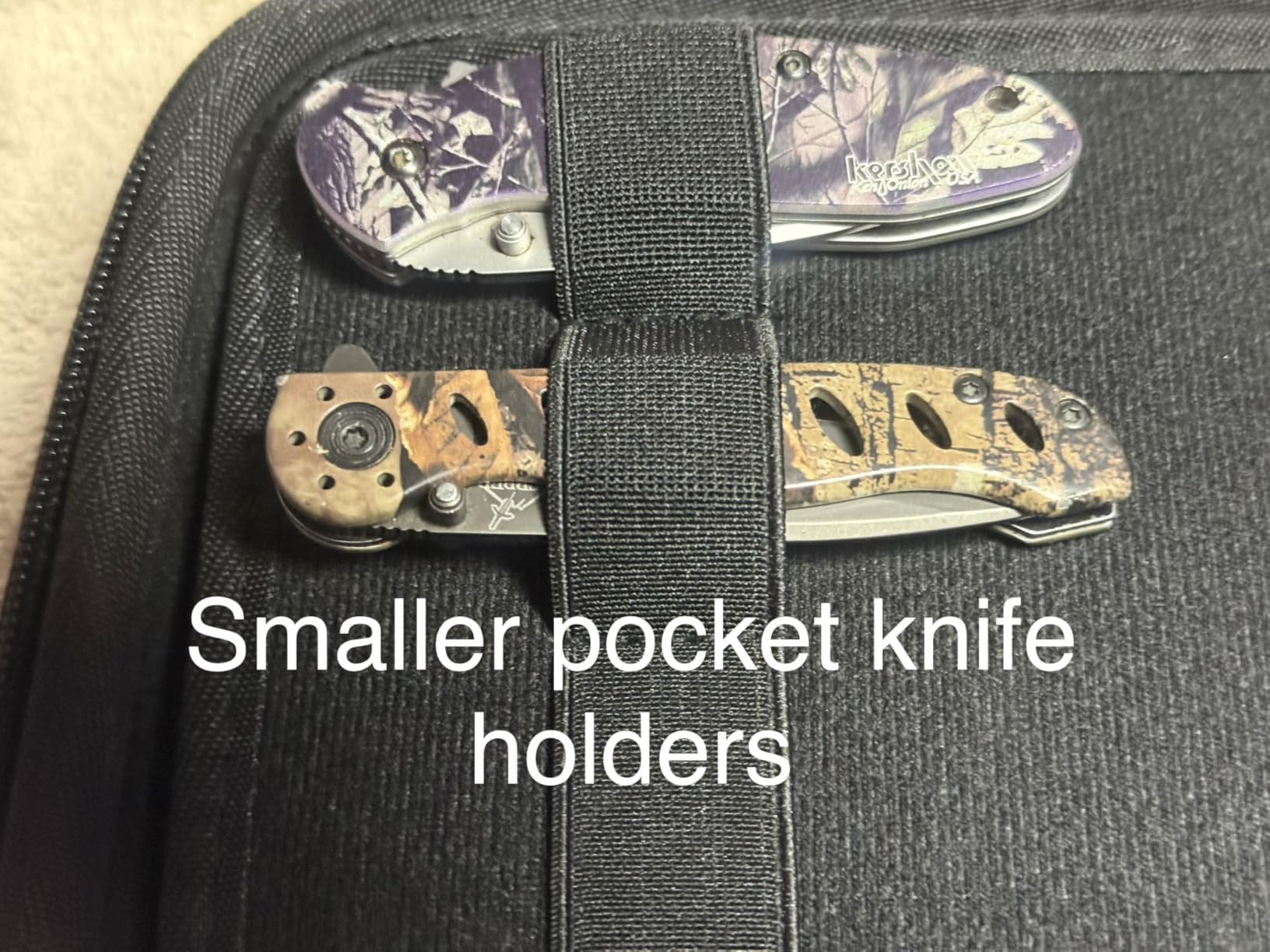 BRANTMAKER Knife Display Case, Knife Case for 61+ Pocket Knives (Box Only) customer photo 1
