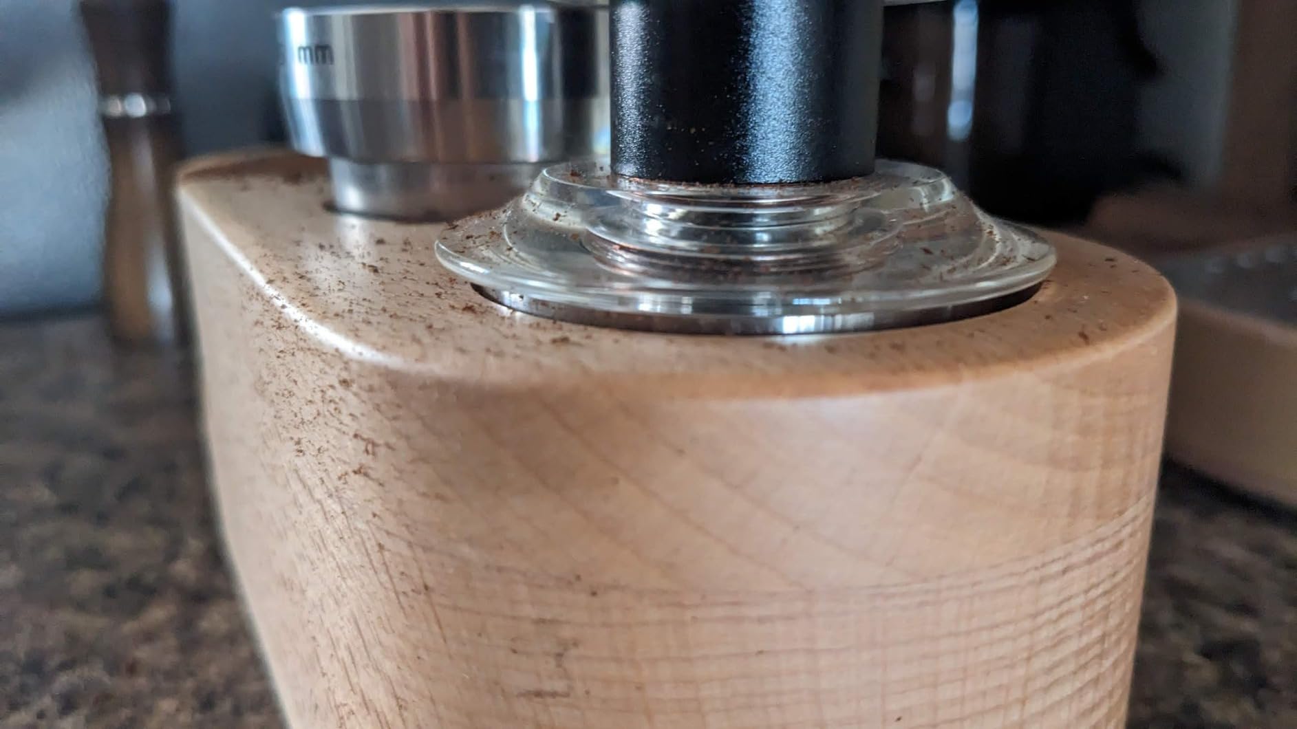 IKAPE 53.3mm Espresso Tamper, Premium Barista Coffee Tamper with Calibrated Spring Loaded, Threaded Stainless Steel Base Tamper Fits for Breville Series 54mm Portafilter Basket customer photo 1