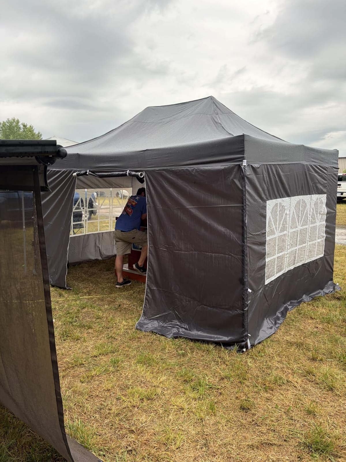 COBIZI 10x10 Heavy Duty Pop up Canopy Tent with Sidewalls Commercial Canopy customer photo 1