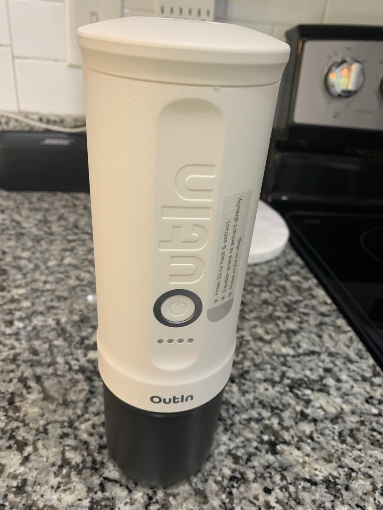 OutIn Nano Portable Electric Espresso Machine, Travel Coffee Maker customer photo 1