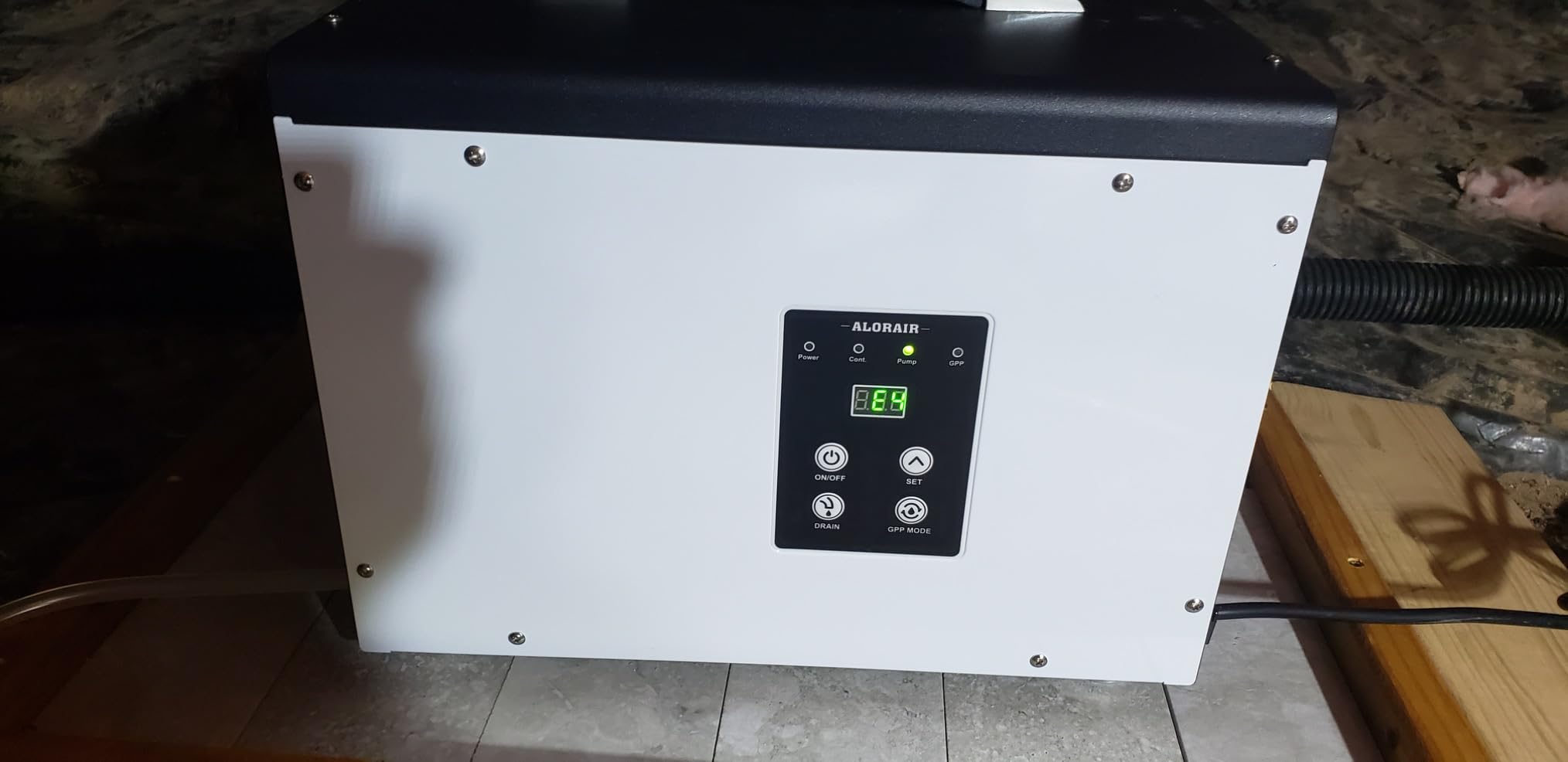 ALORAIR 70 PPD Dehumidifier with Pump for Crawl Space and Basement customer photo 2