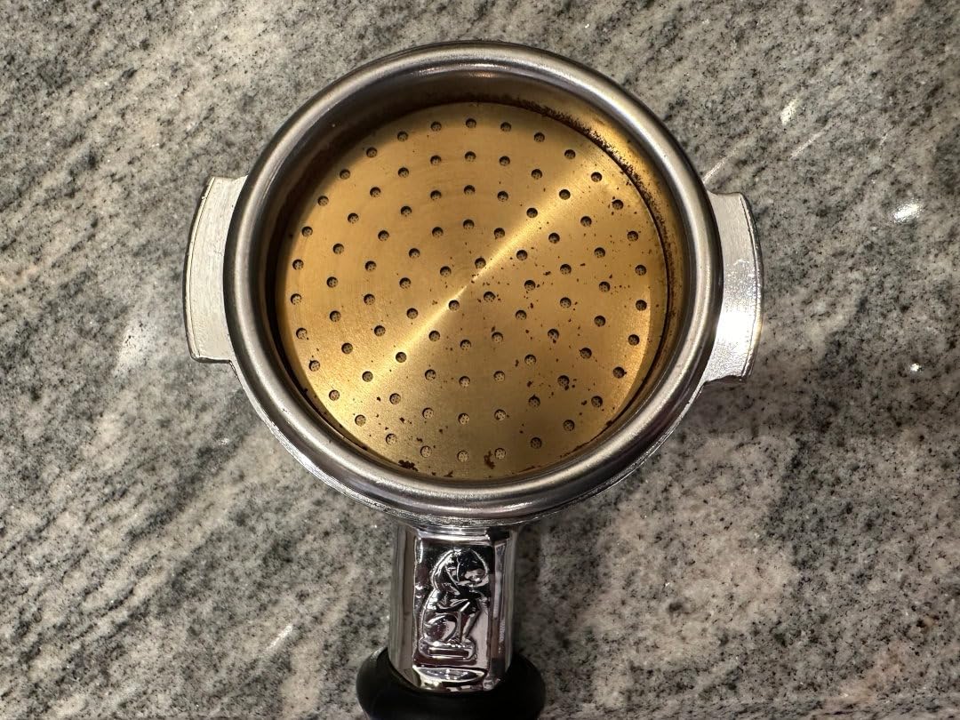MHW-3BOMBER 54mm Puck Screen - 0.8mm Espresso Puck Screen - Metal Reusable Coffee Filter for Breville Sage 54mm Portafilter Basket - Double-layer Espresso Screen FG5591M-OS customer photo 2