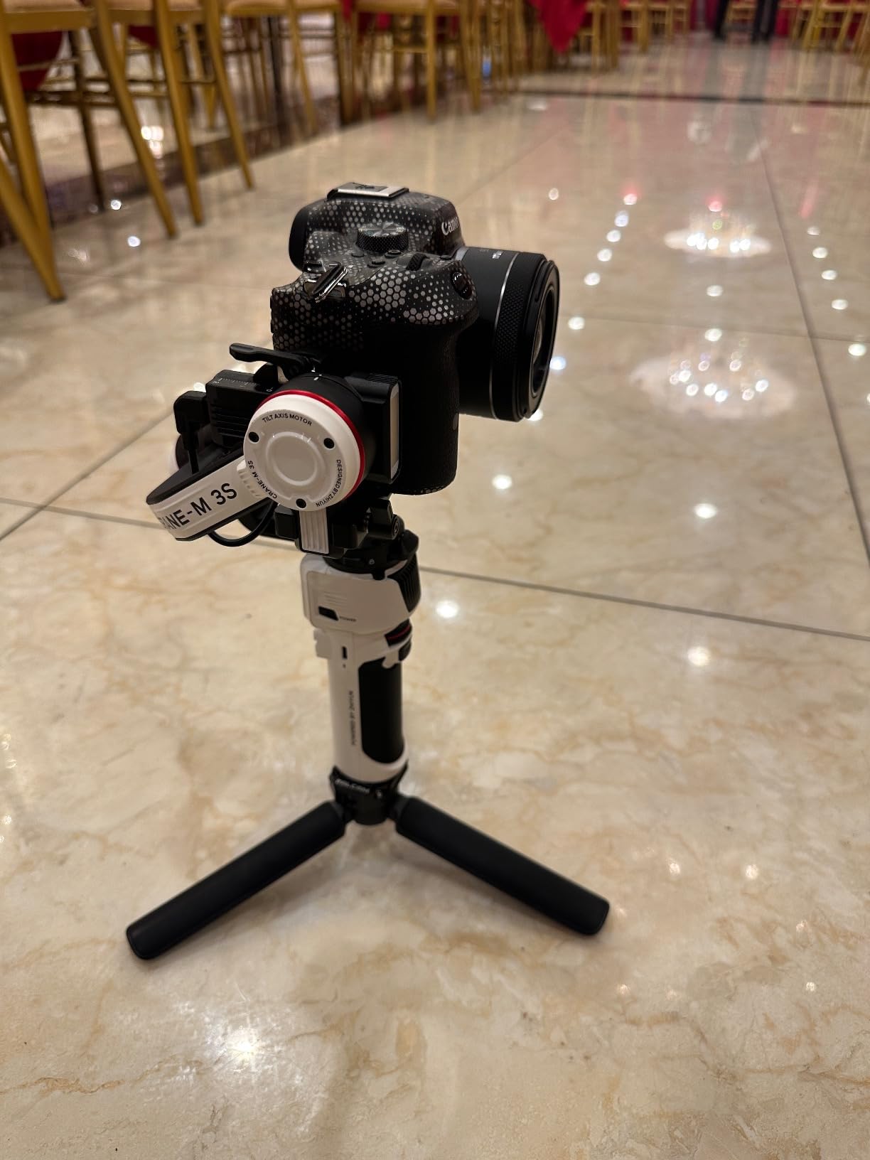 Zhiyun Crane M3S Handheld Gimbal 3-Axis Stabilizer All in One Design for Mirrorless Cameras Like Sony,Canon,Smartphone Like iPhone,Sumsung,Action Cameras Like Gopro (Crane M3 Upgrade Version in 2023) customer photo 2