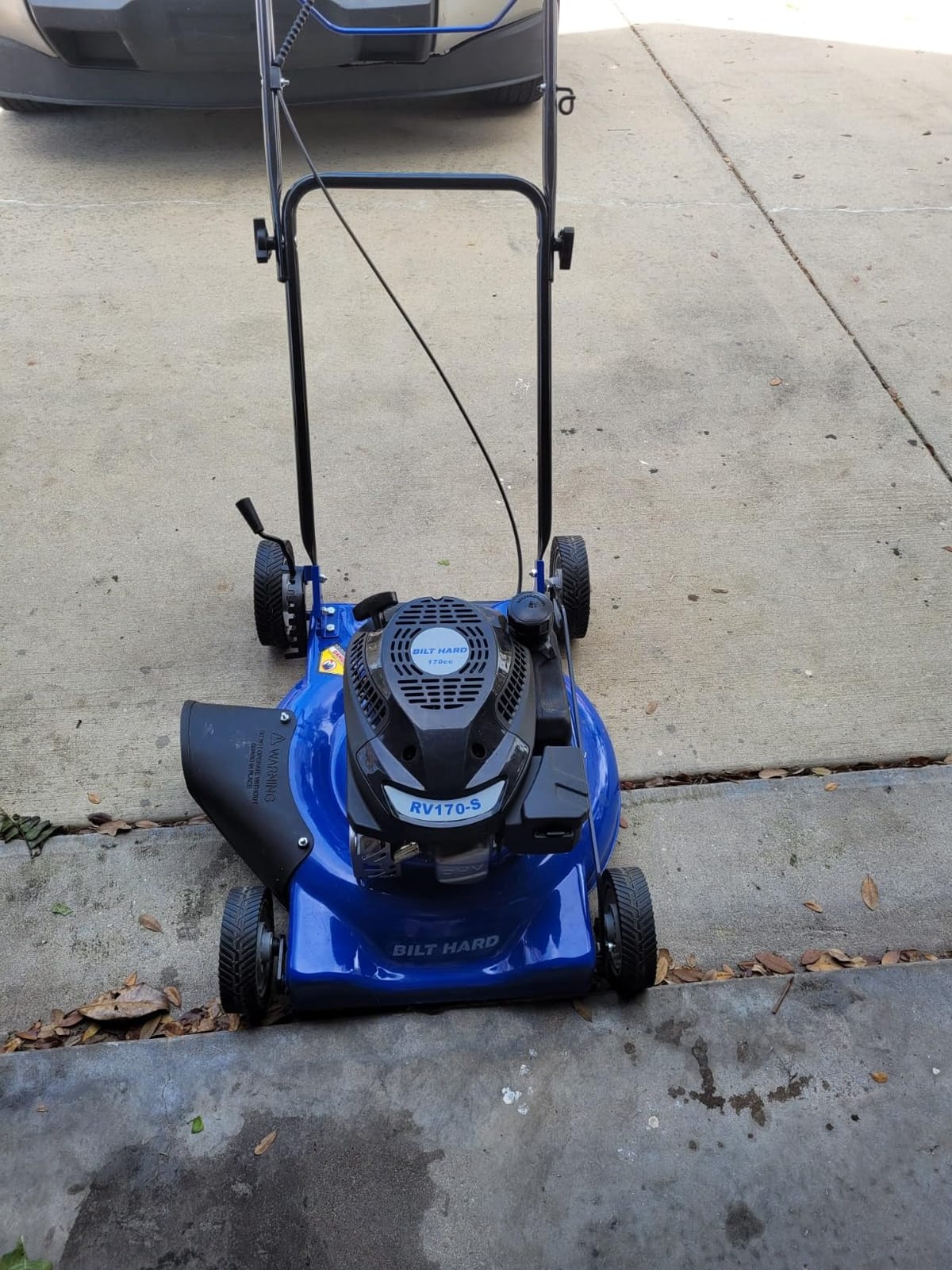 BILT HARD Gas Lawn Mower 20 inch, 144cc 4-Cycle OHV Engine Lawnmower, 8 Adjustable Cutting Heights Push Mowers for Lawn, Yard and Garden customer photo 1