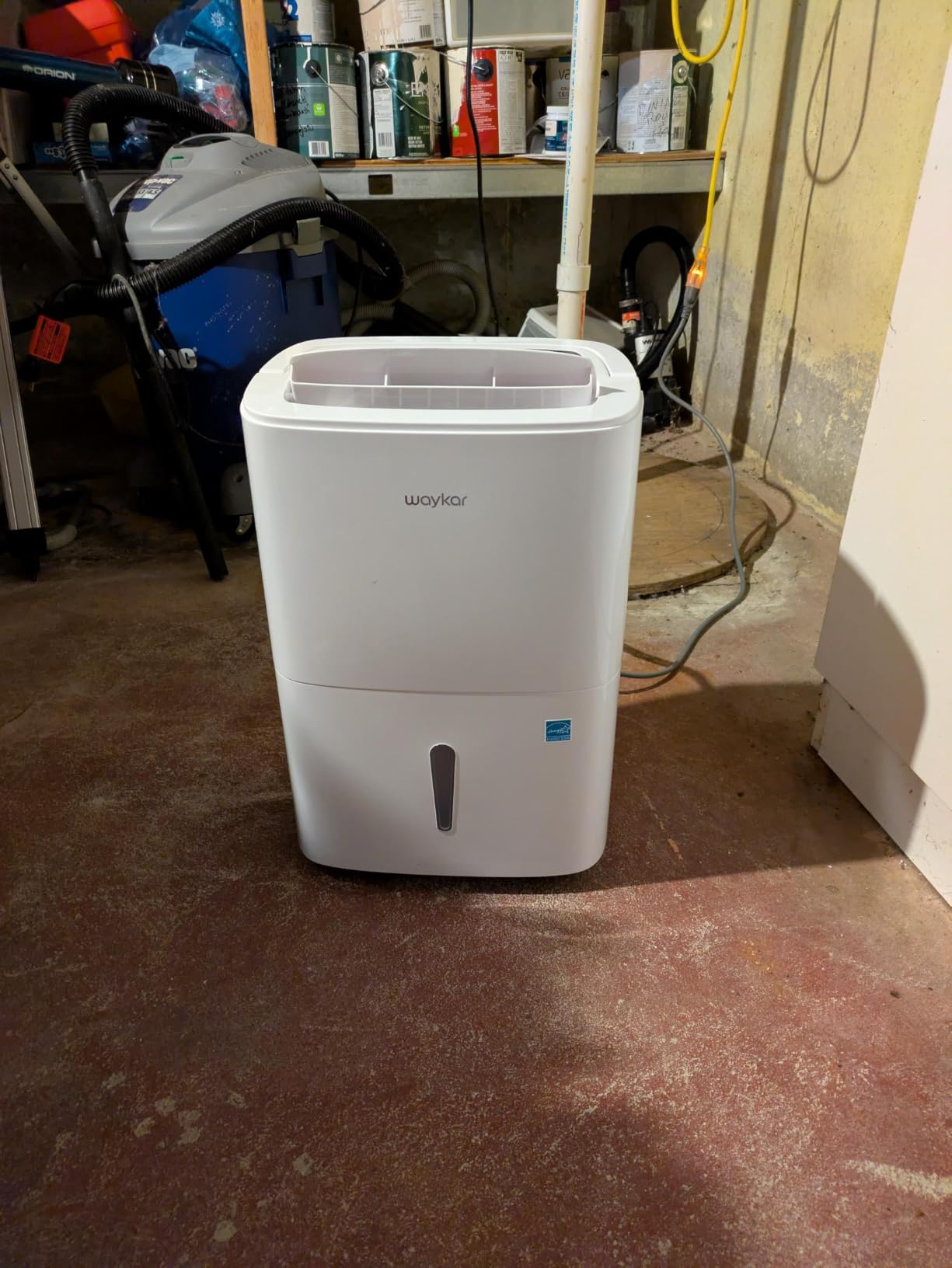 Waykar 80 Pints 2025 Energy Star Dehumidifier for Home up to 5,000 Sq. Ft, Ideal for Basement, Bathroom and Large Room with Drain Hose, Portable, Auto Defrost and Self-Drying customer photo 1