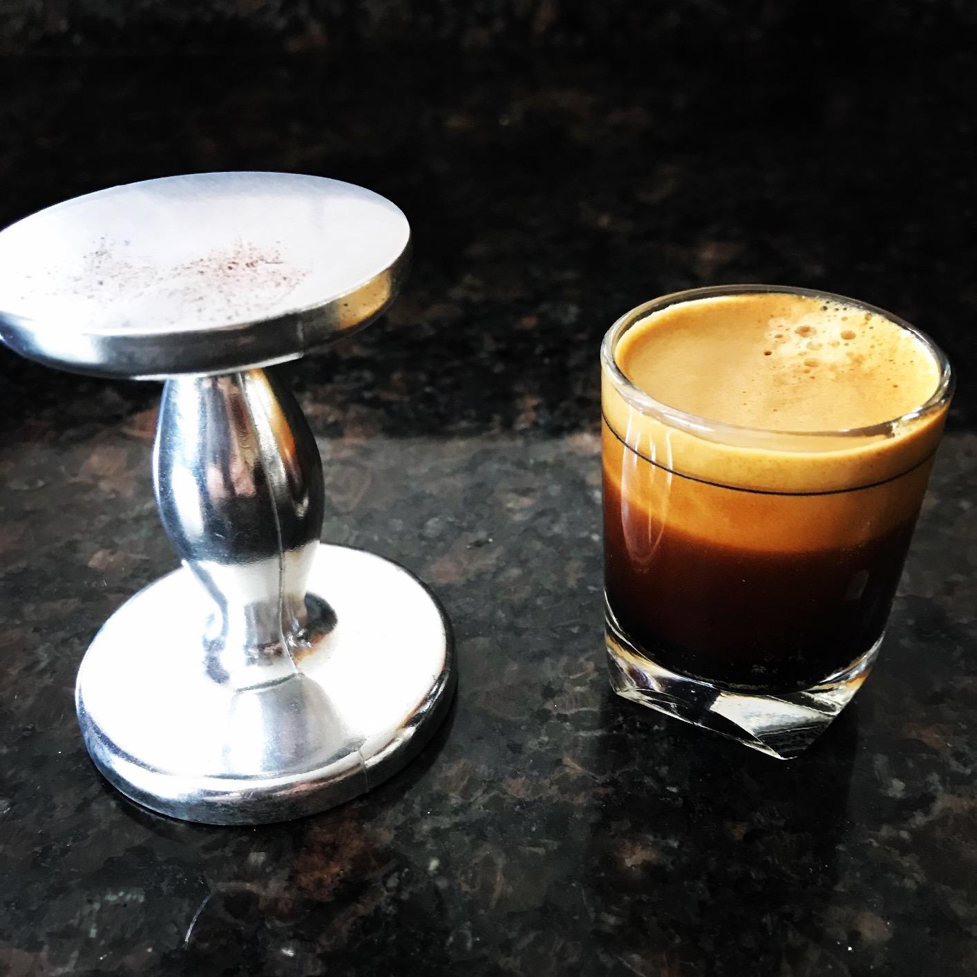 Fino Deluxe Espresso Tamper, 11.64-Ounce Weight, 58-Millimeter customer photo 2