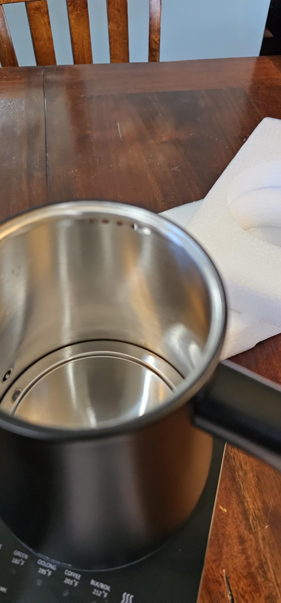 Gooseneck Kettle,0.8L Temperature Control Electric Tea Kettle customer photo 2