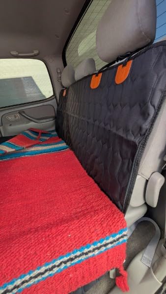 Chumajor L Back Seat Extender for Dogs,Hard Bottom,Waterproof,400 lb,Black customer photo 2