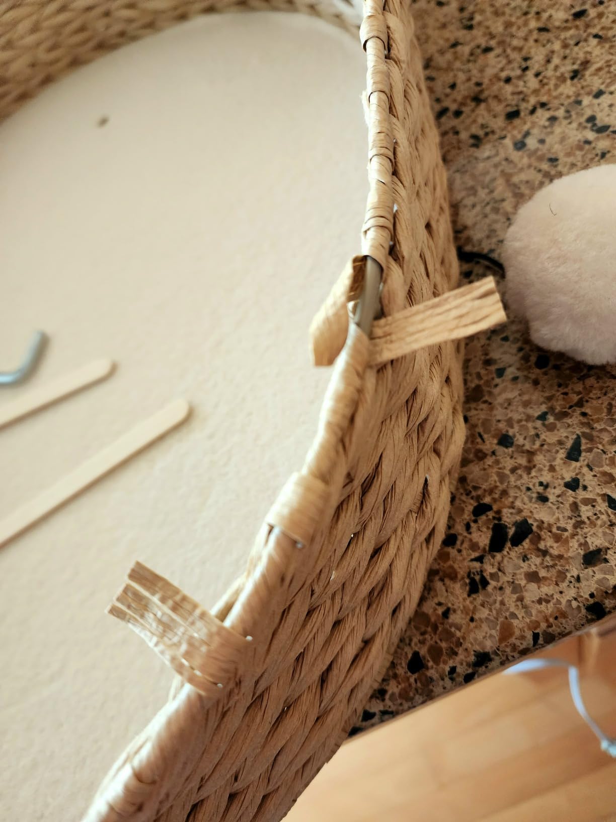KAMABOKO Modern Cat Tree, Hand-Woven Condo & Top Perch,cat Houses & Condos customer photo 2
