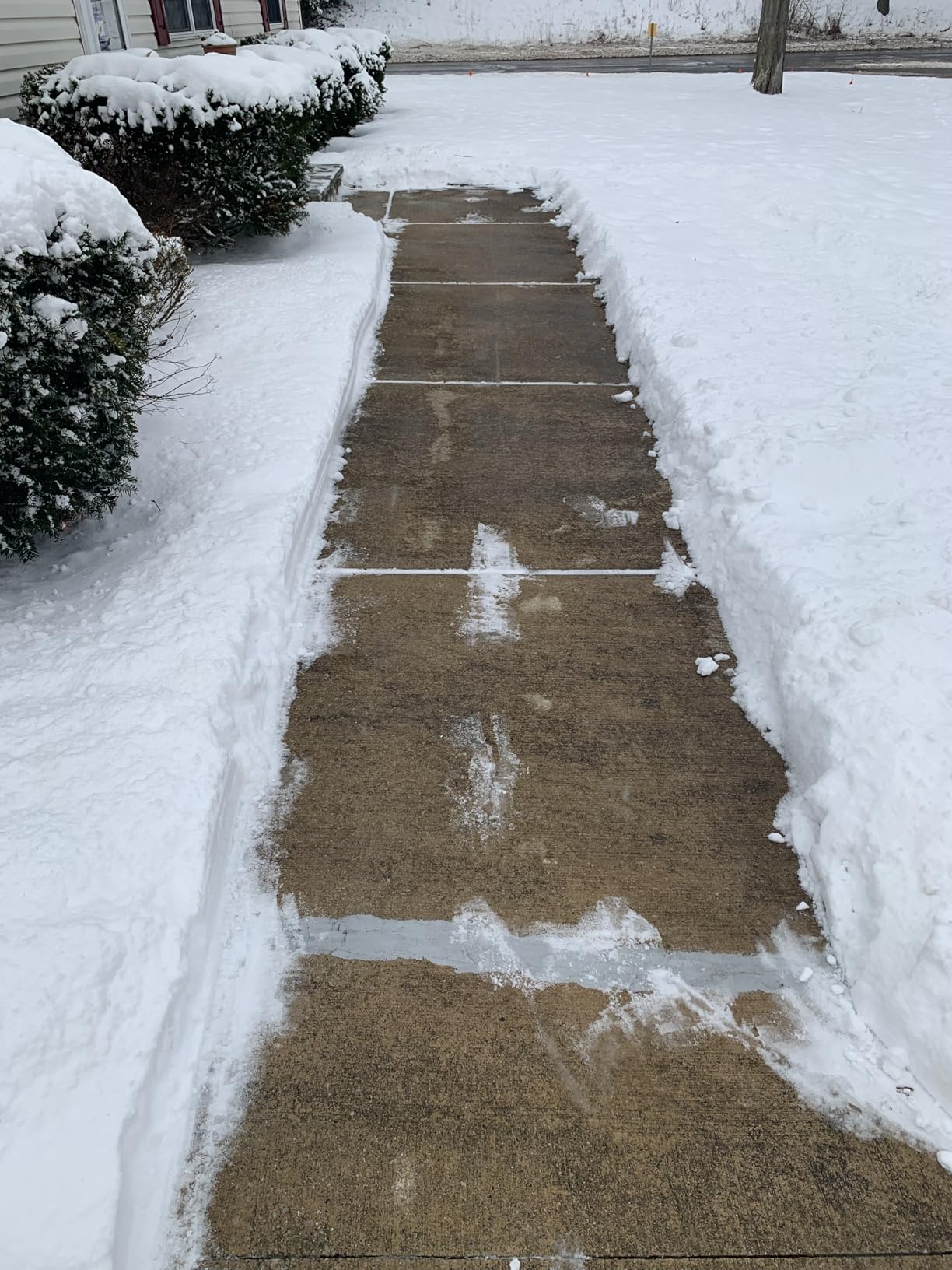 SKIL PWR CORE 40 Brushless 40V 20 in. Single Stage Snow Blower Kit, 30'ft Throwing Distance, Includes 6.0Ah Battery and Charger- SB2001C-10 red customer photo 2