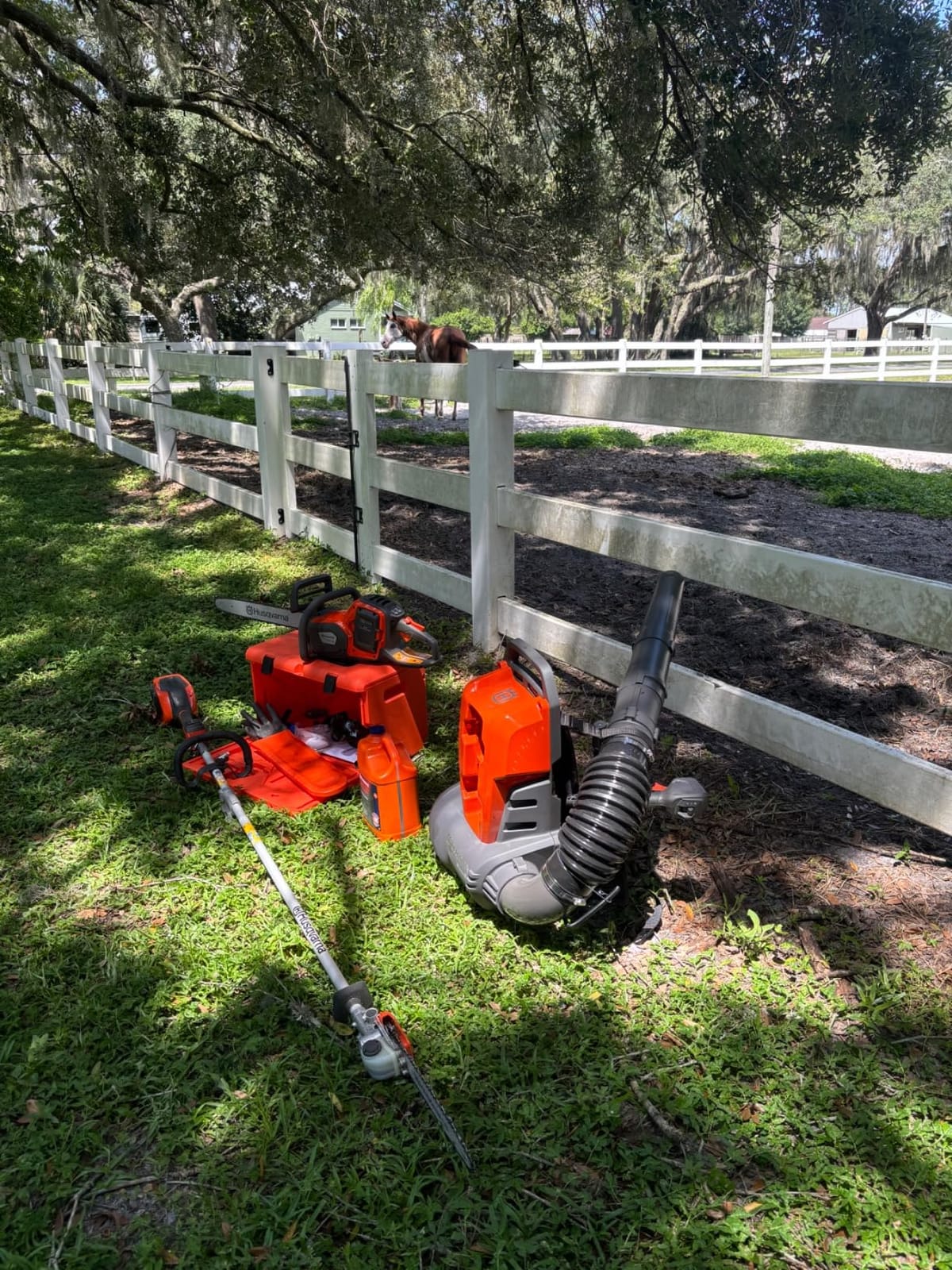Husqvarna Power Axe 350i Chainsaw, 18 Inch, with Battery and Charger customer photo 2
