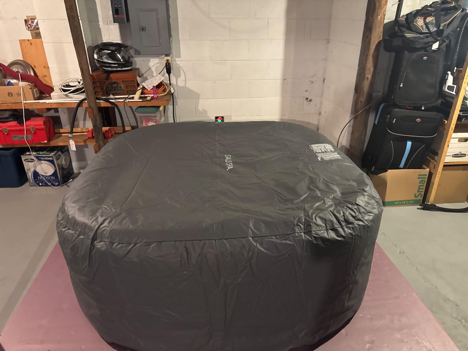 Coleman SaluSpa Atlantis Energy-Efficient 4-6 Person Inflatable Hot Tub customer photo 2