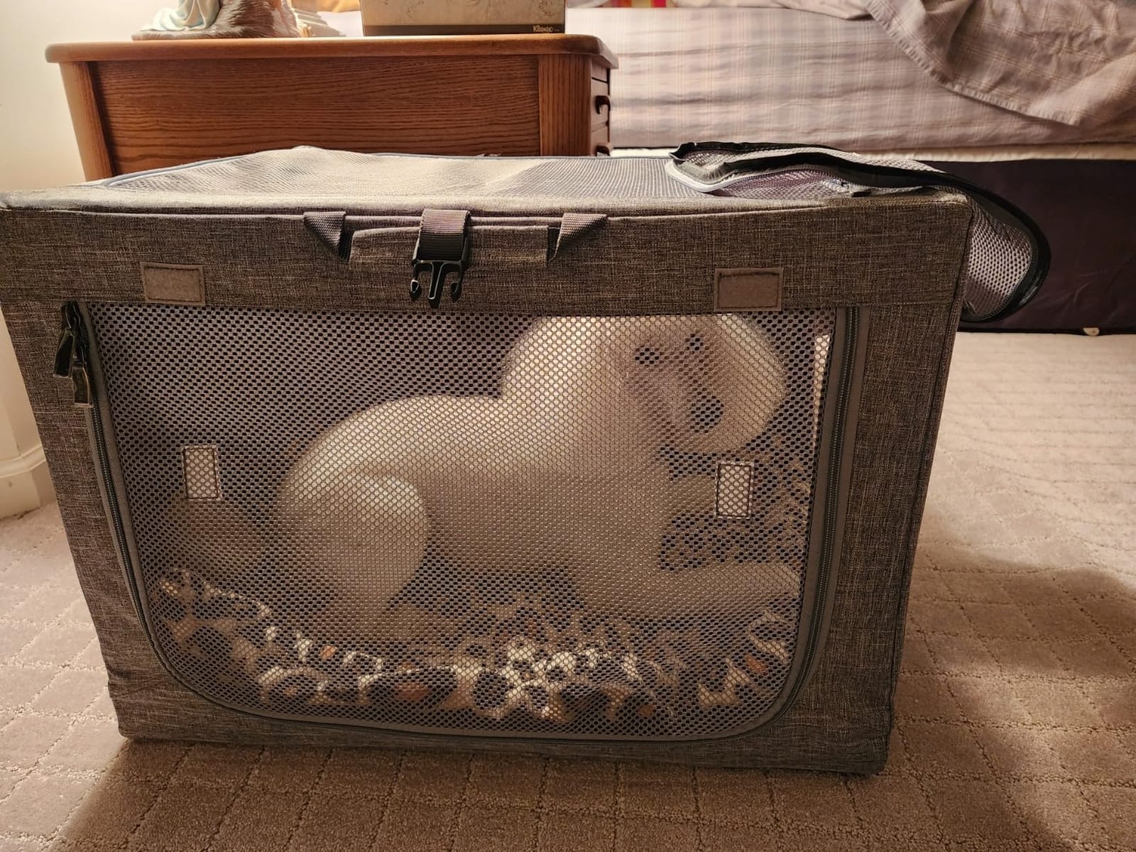 PETSFIT Portable Dog Crate for Medium Large Dogs, – 36