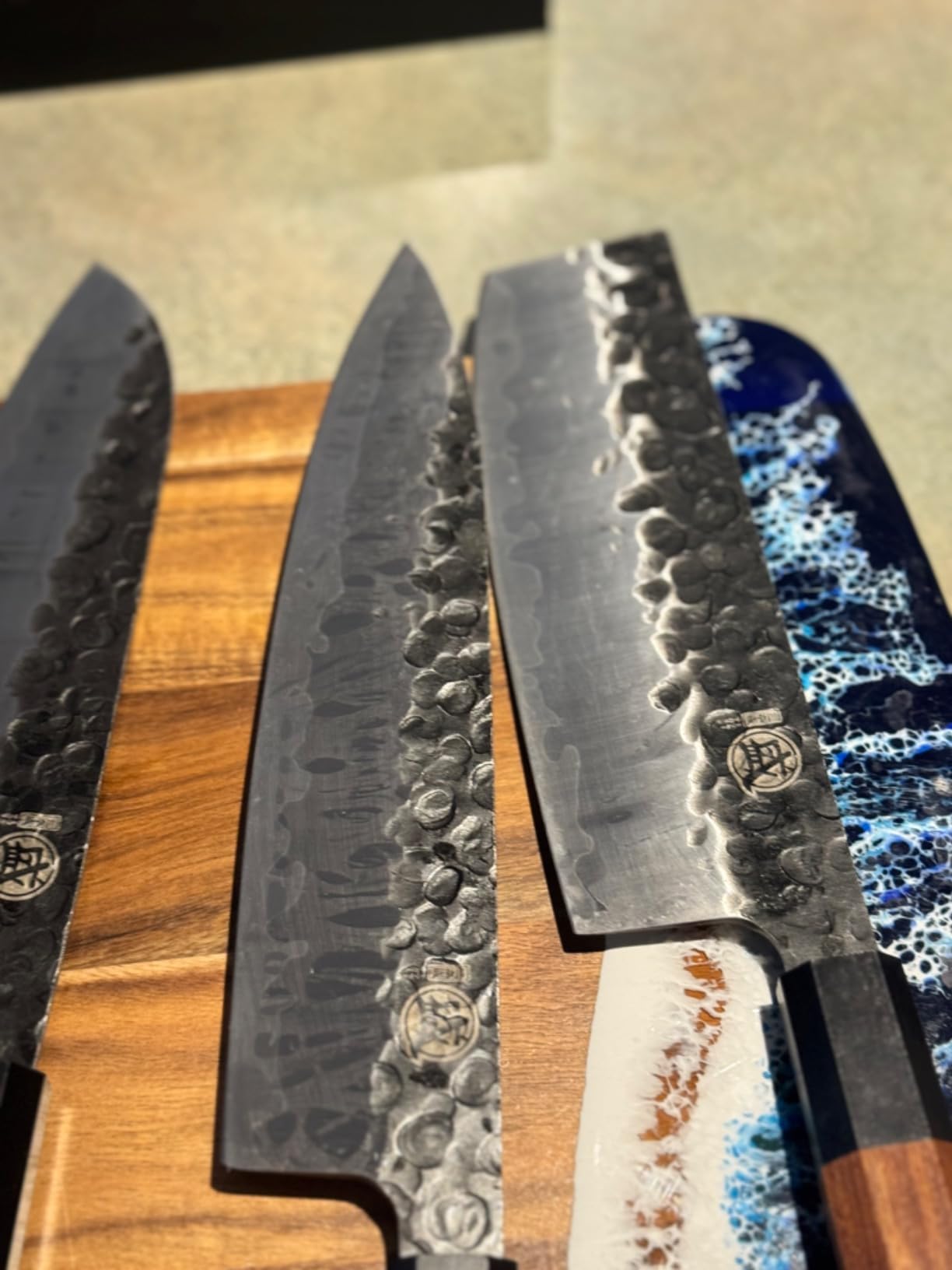 MITSUMOTO SAKARI 4-Piece Japanese Chef Knife Set, San-Mai 9Cr18MoV customer photo 1