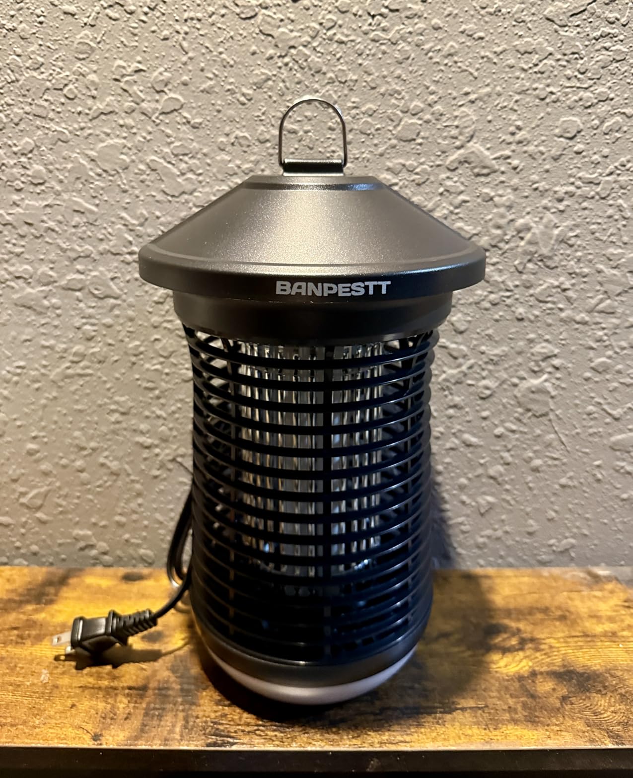 BANPESTT Solar Bug Zapper Outdoor, Portable Mosquito Killer for Camping customer photo 1