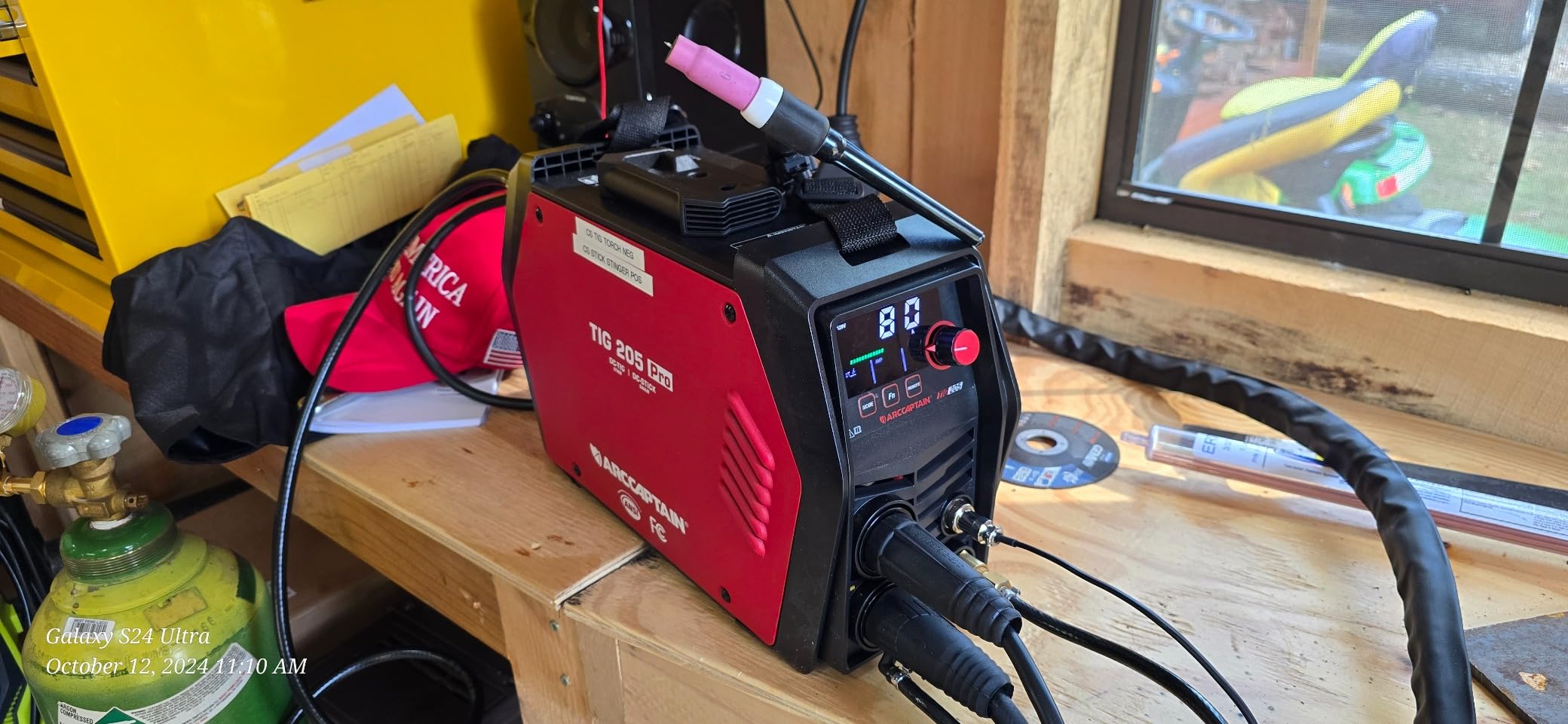 ARCCAPTAIN TIG 205 Pro Welder, 5 In 1 Welding Machine, 120/240V customer photo 2
