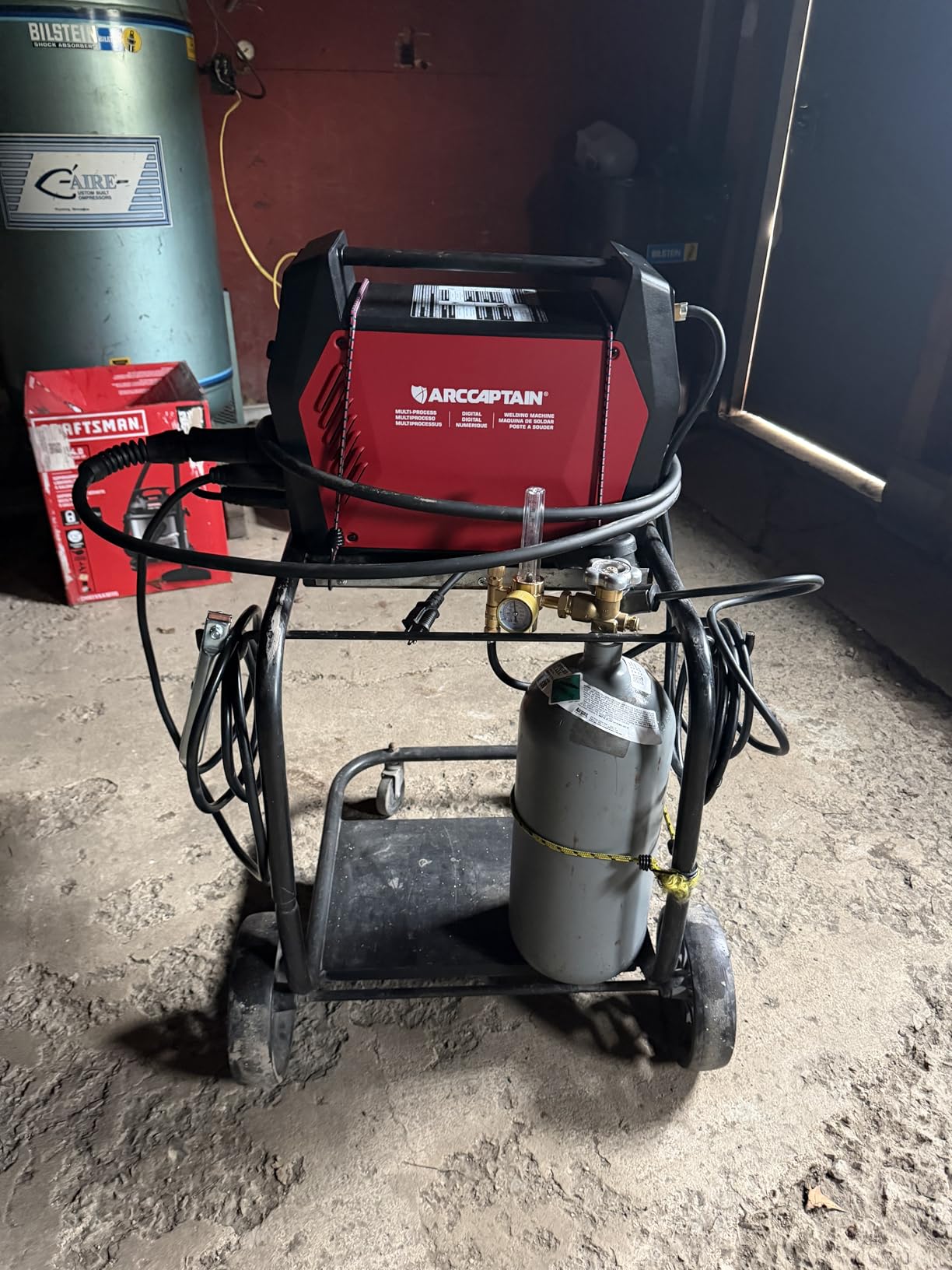 ARCCAPTAIN MIG205 Pro MIG Welder 205A 120V 240V 6-in-1 Aluminum Welding customer photo 1