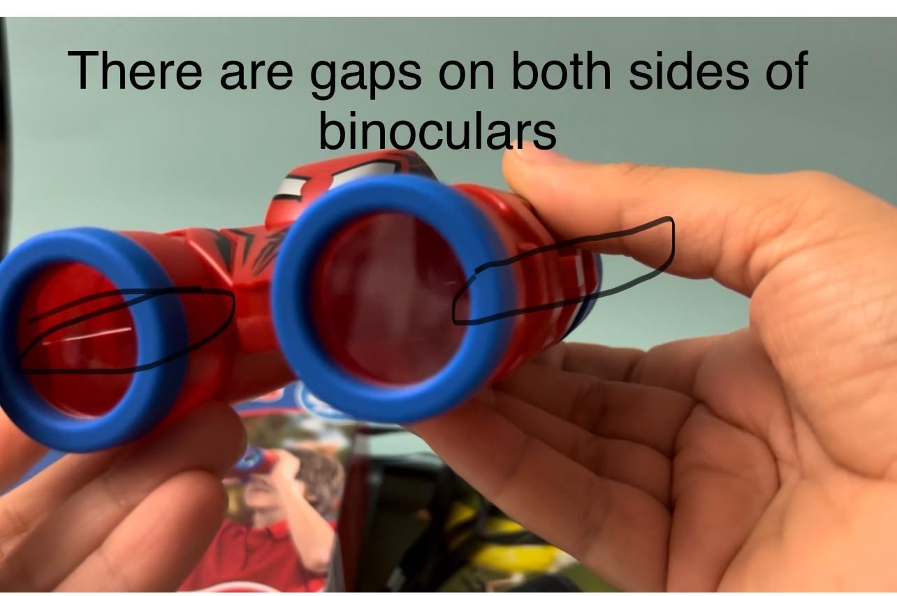 JovialToyz Binoculars for Kids Ages 3-8 Boy Binoculars Toys with Compass & Bird Watching Manual, Christmas Birthday Gifts for 3 4 5 6 7 8 Year Old Boys Girls Age 4-6 6-8 Toddler Outdoor Camping Toys customer photo 1