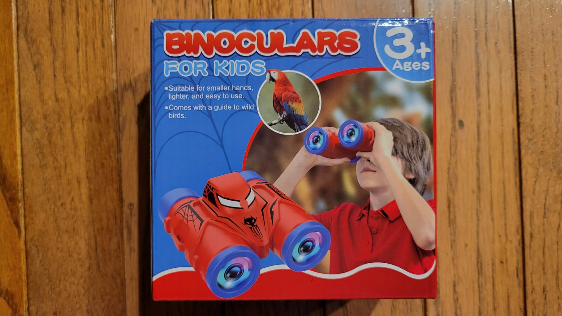JovialToyz Binoculars for Kids Ages 3-8 Boy Binoculars Toys with Compass & Bird Watching Manual, Christmas Birthday Gifts for 3 4 5 6 7 8 Year Old Boys Girls Age 4-6 6-8 Toddler Outdoor Camping Toys customer photo 2