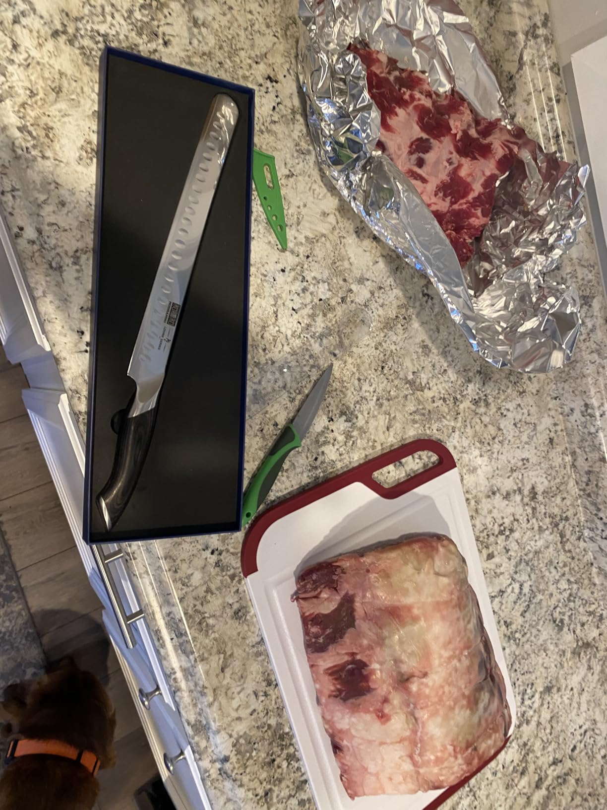 HOSHANHO Carving Knife 12 Inch, Razor Sharp Japanese Brisket Slicing Knife customer photo 1