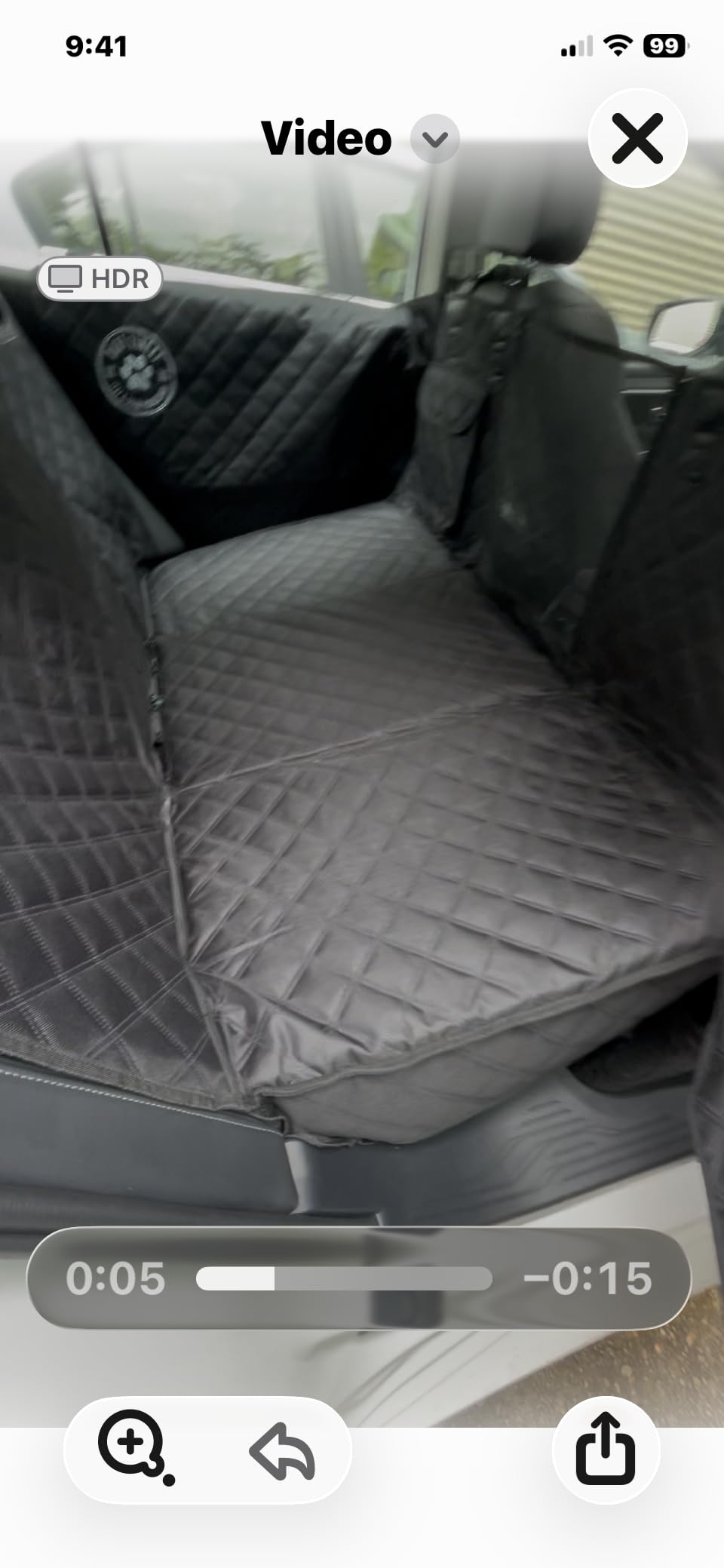 Ruff Liners XL Back Seat Extender for Dogs - As Seen on Shark Tank customer photo 1