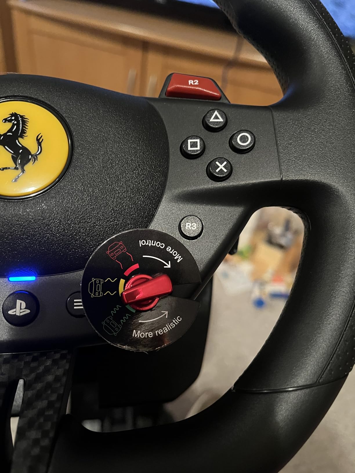 Thrustmaster T98 Ferrari 296 GTB - Racing Wheel and Pedal Set - PS5 & PC customer photo 2