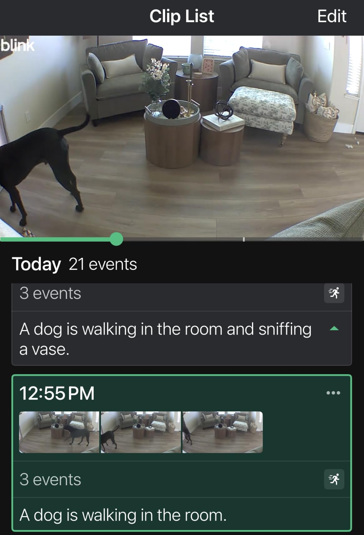 Blink Mini 2K+ (newest model) – Plug-in Home & Pet Indoor Security Camera with 2K video resolution, night vision, enhanced audio, motion detection – 1 camera (Black) customer photo 1