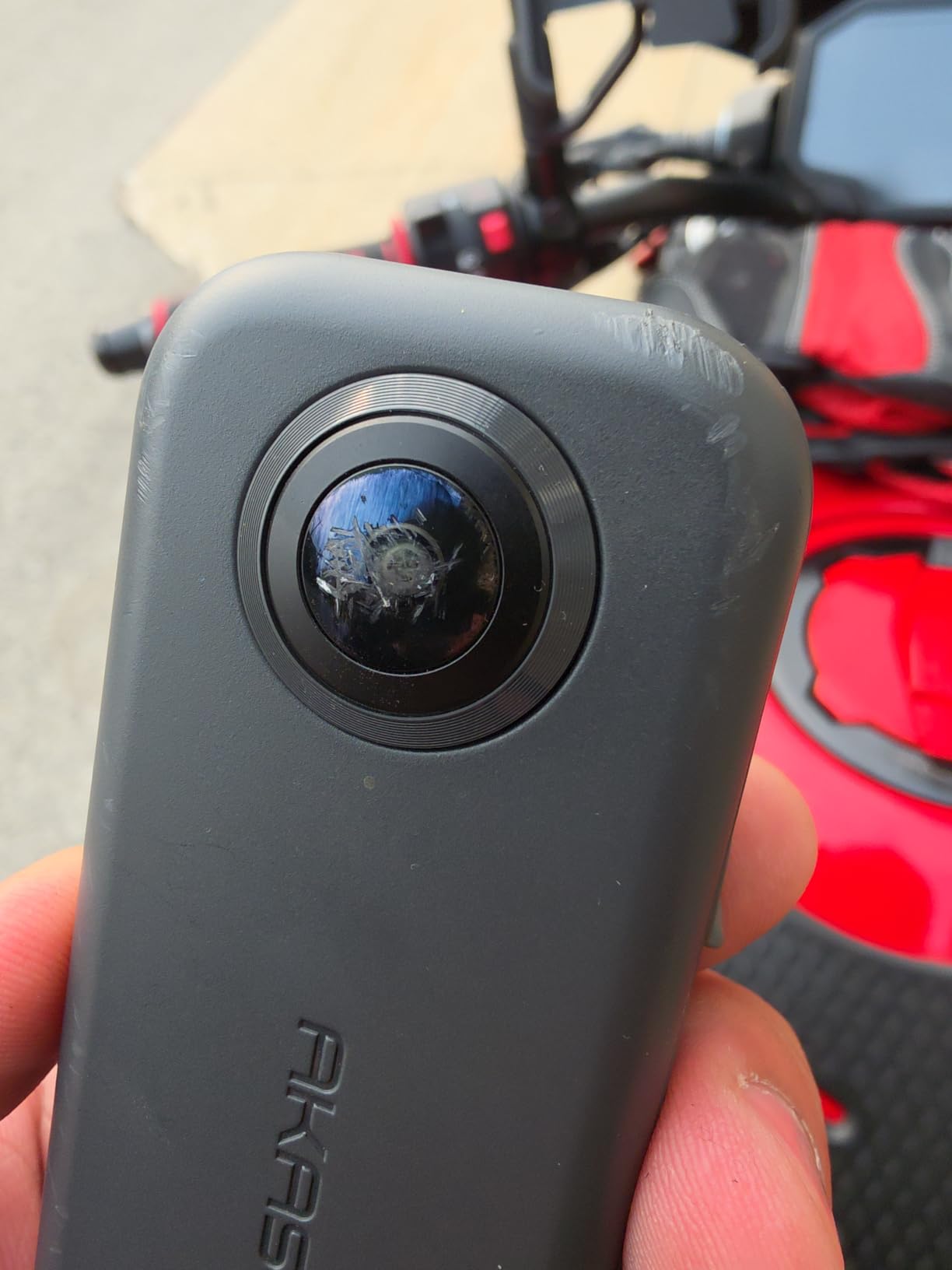 AKASO 360 Action Camera Motorcycle Combo- 5.7K 360 Video, 360-SuperSmooth customer photo 2