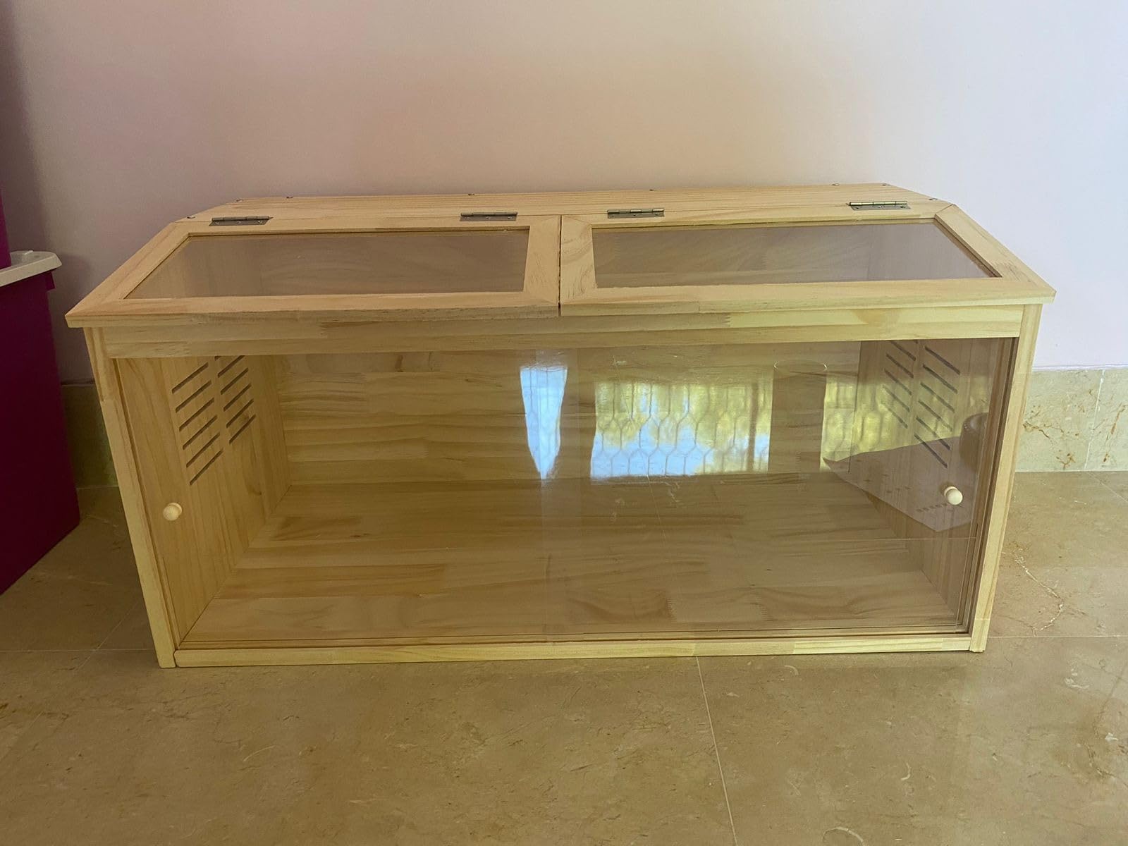 Wooden Hamster Cage,Chewproof,40