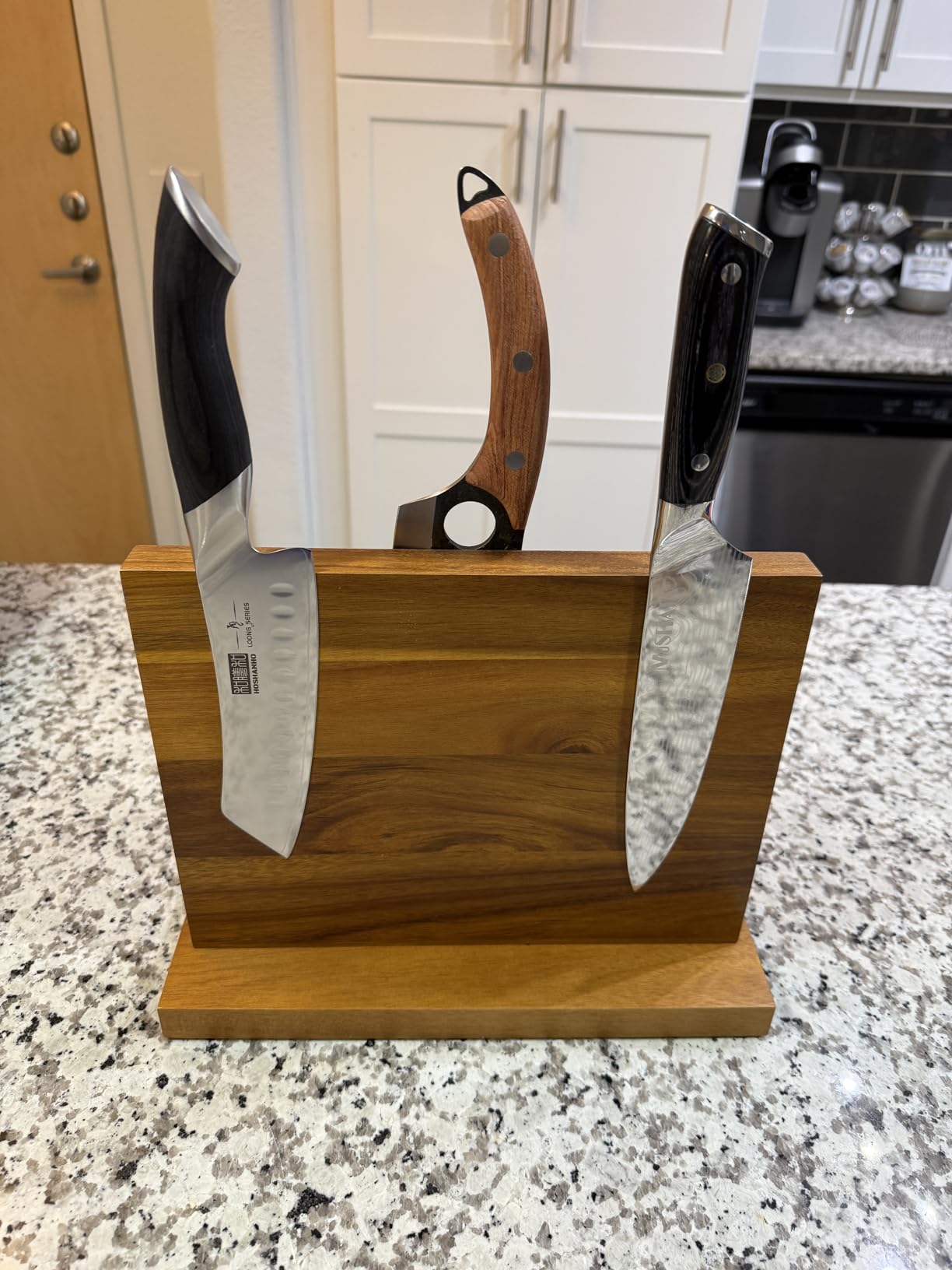 HOSHANHO 5 Inch Japanese Chef Knife, Ultra Sharp Kitchen Santoku Knives customer photo 1