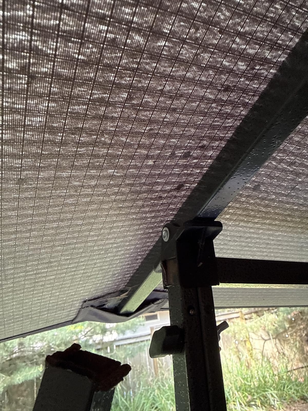 MASTERCANOPY 11x11 ft Heavy Duty Patio Gazebo with Netting Walls, Black customer photo 2