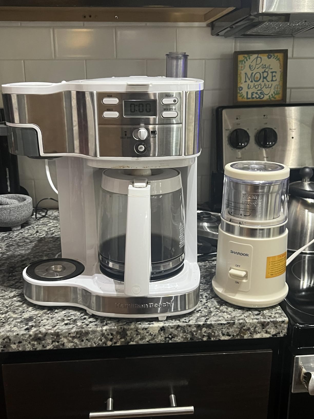 SHARDOR Quiet Coffee Grinder Electric, 70g Removable Bowl Spice Grinder for Coffee Beans, Seeds and Grains, Super Silent Grinding Mill with 60dB Low Noise, 2.5oz Capacity, Black customer photo 2