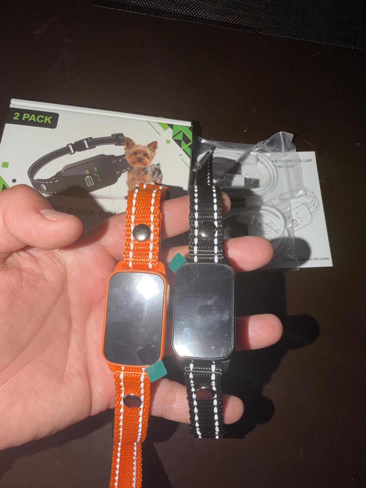 Bark Collar for Dogs, 2Pack Small Anti Barking Collar, Training Bark Collar customer photo 2