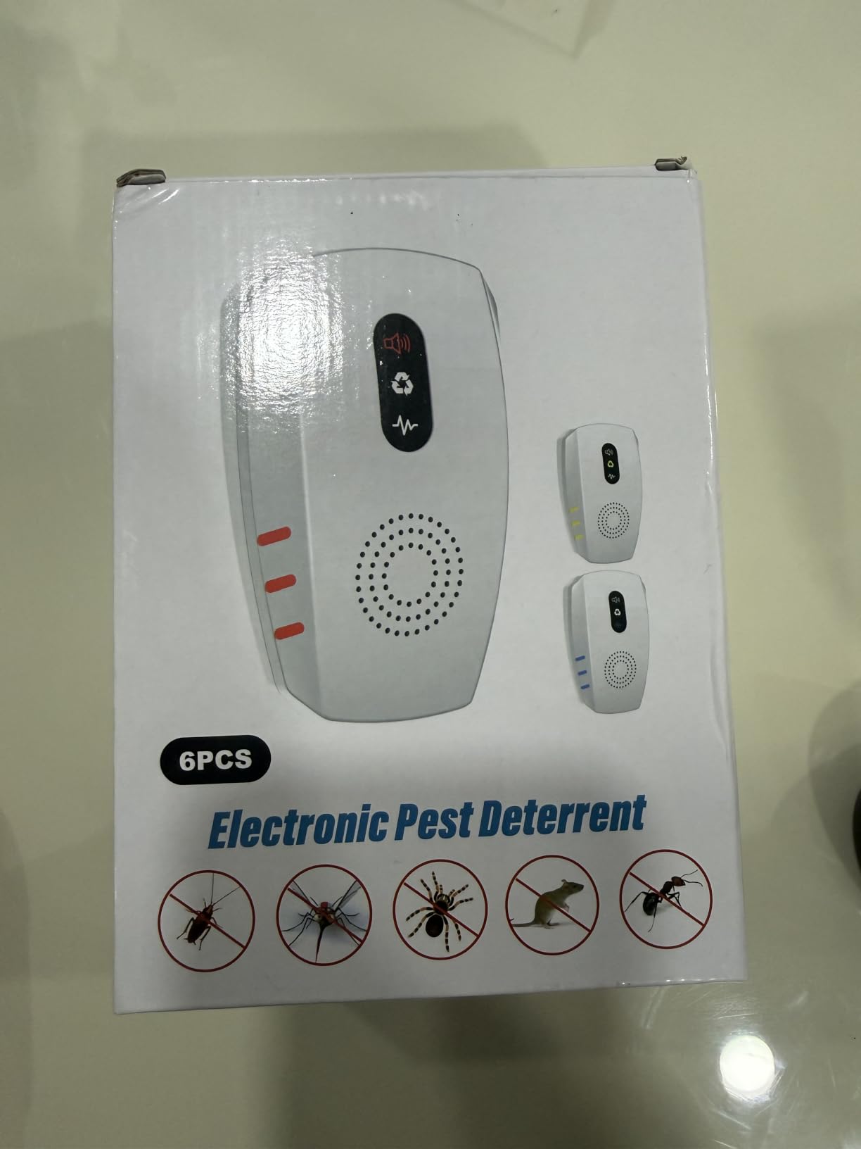 2026 Upgraded Ultrasonic Indoor Pest Repeller, 3-Mode Mouse Traps, 6 Pack customer photo 2