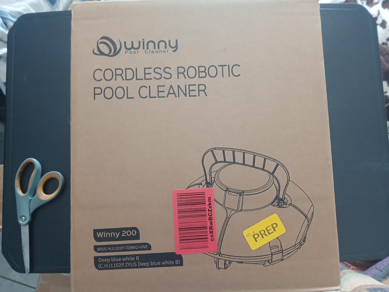 Winny Pool Cleaner Pool Vacuum for Above Ground Pool Light Blue customer photo 2