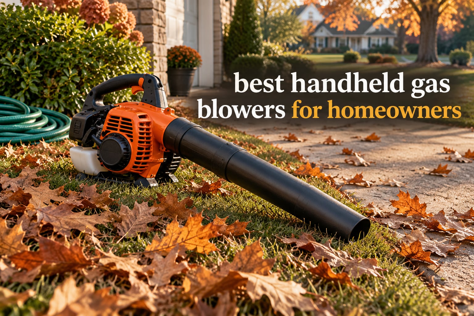 best handheld gas blowers for homeowners