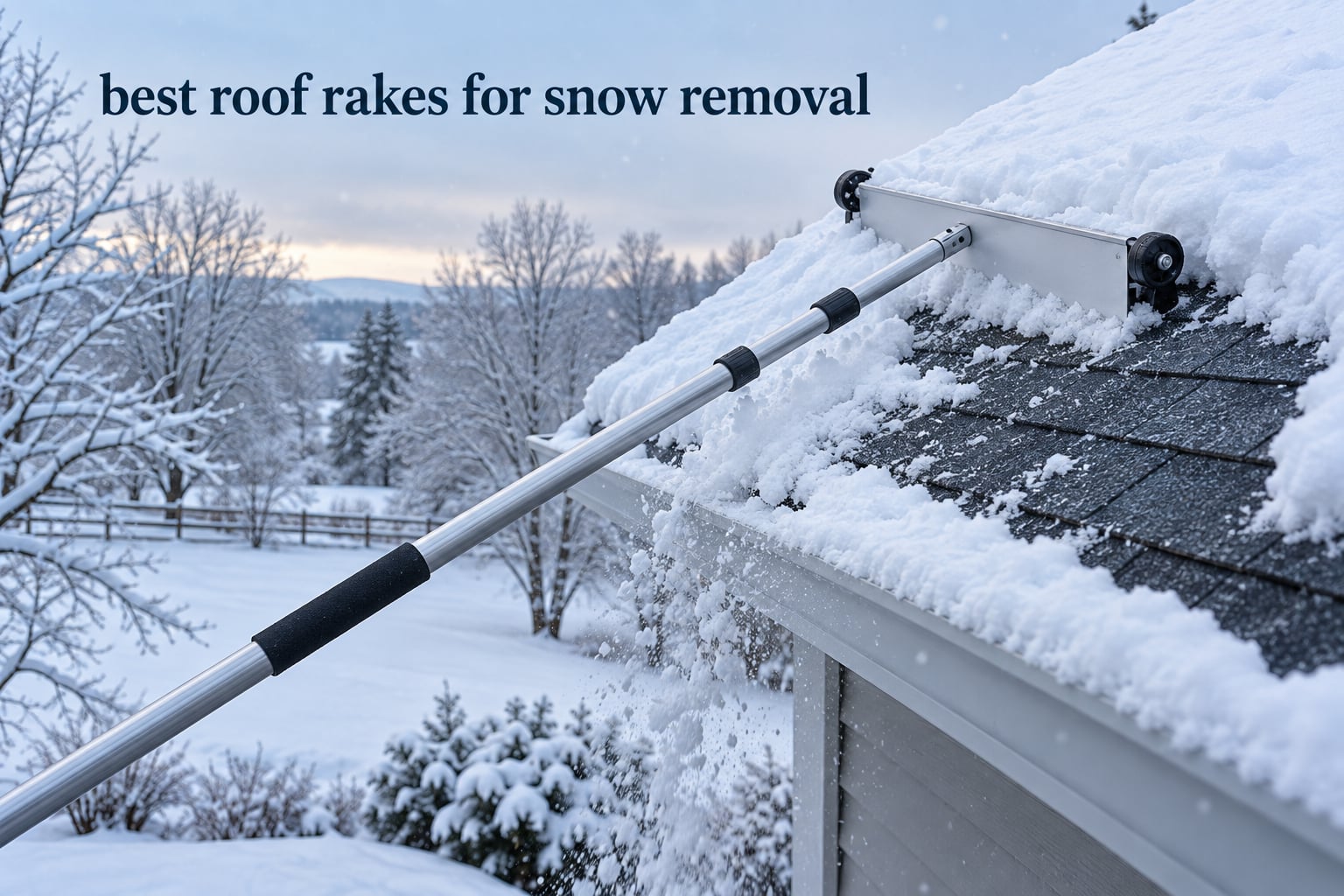 best roof rakes for snow removal